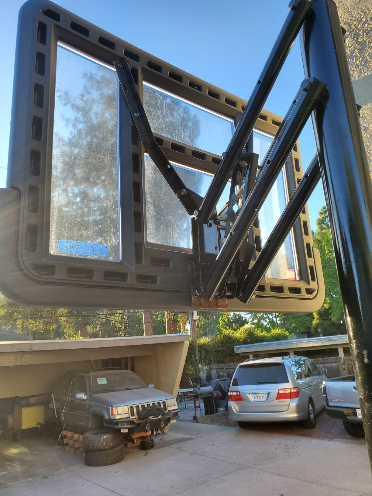 Lifetime 73650 44 Inch Shatterproof Backboard and Rim Combo Kit customer photo 2