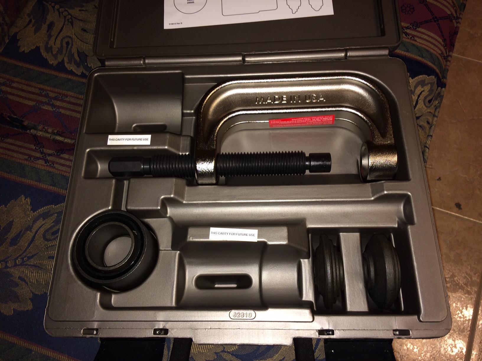 OTC 7249 Ball Joint, U-Joint, and Brake Anchor Pin Service Kit with Case customer photo 2