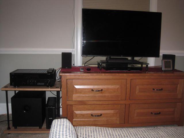 Salamander Designs A3/W Archetype 3-Shelf Audio Stand (Walnut) customer photo 2