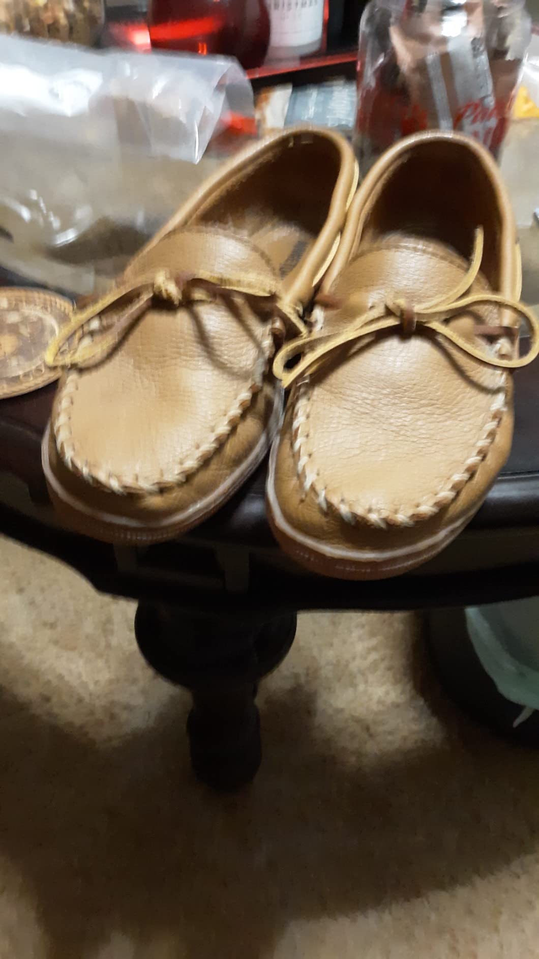 Minnetonka Men's Moosehide Classic Moccasin customer photo 2
