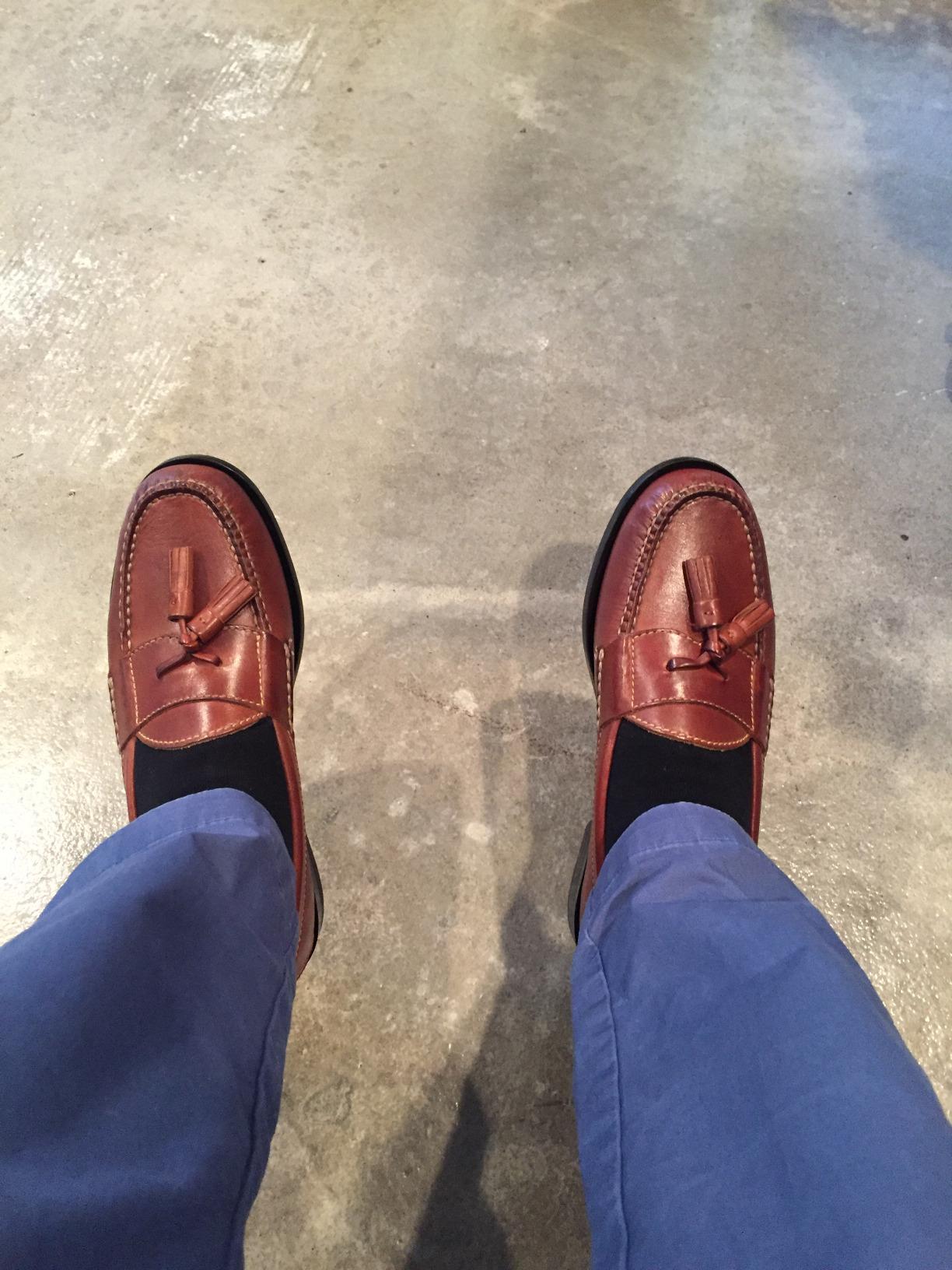 Men's Pinch Tassel Loafer customer photo 1