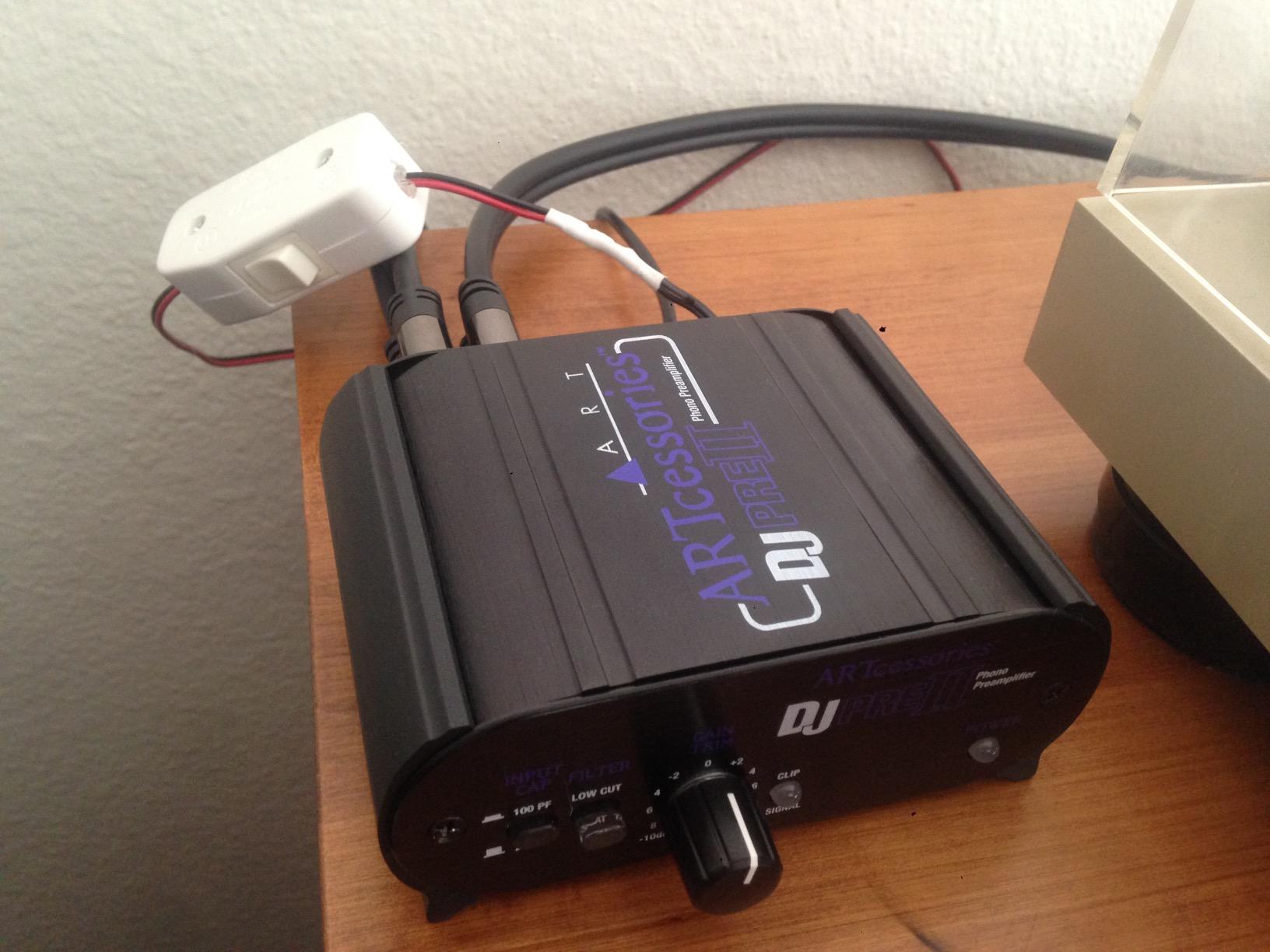 ART DJPREII Phono Preamplifier with RCA Input and Output for Turntable customer photo 1