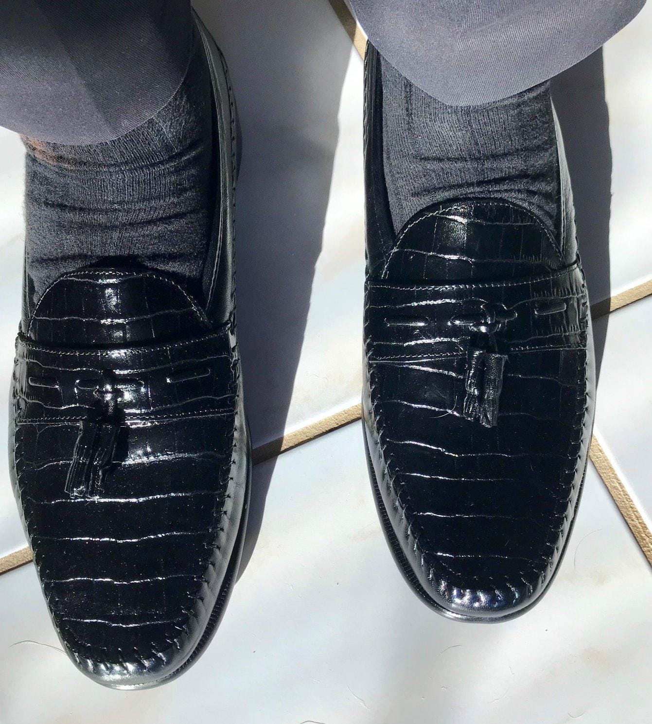 Florsheim Pisa Moc Toe Tassel Loafer Men's Slip On customer photo 2