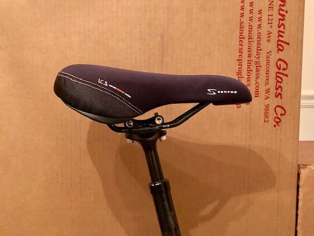 Serfas Dual Density Men's Bicycle Saddle with Cutout customer photo 2
