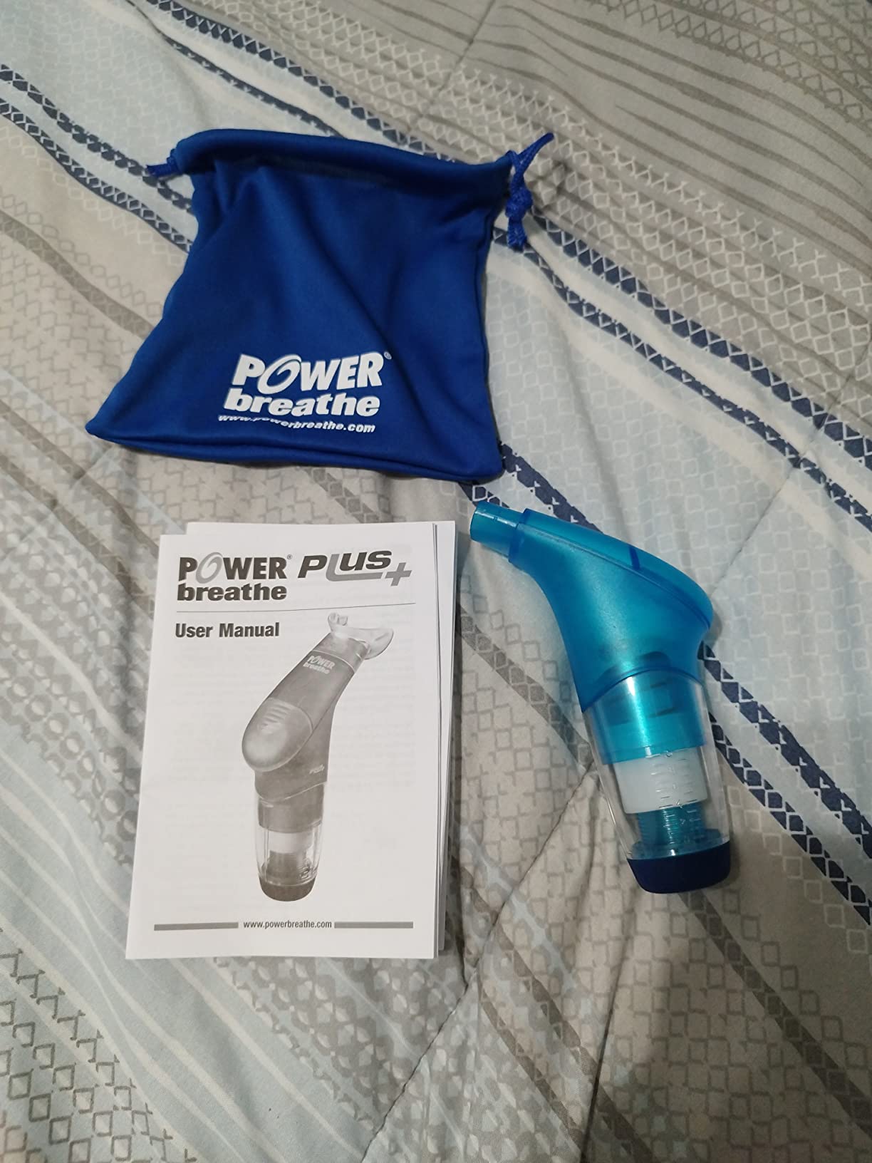 POWERbreathe - Blue, Medium Resistance customer photo 1