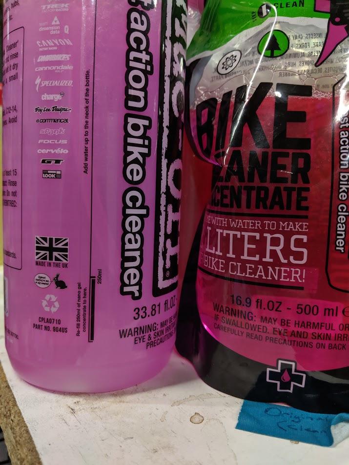 Muc-Off Nano Tech Bike Cleaner | Advanced Nano Technology, Alkaline-Based Formula, Safe on Carbon Fibre, Bike Cleaner for MTB, Road & Gravel customer photo 1