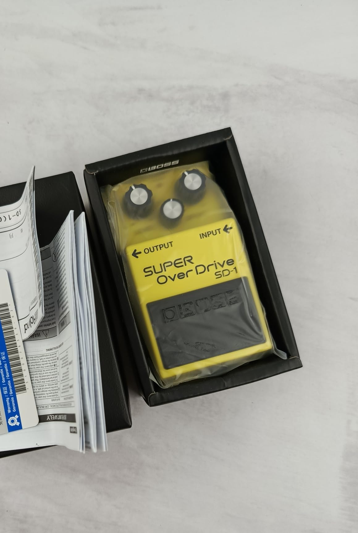 BOSS SD-1 SUPER Overdrive Compact Overdrive Pedal | Compact Overdrive Pedal. Genre-Defining Sound and Feel, Unique Clipping Circuitry Produces Tube-Like Characteristics customer photo 2