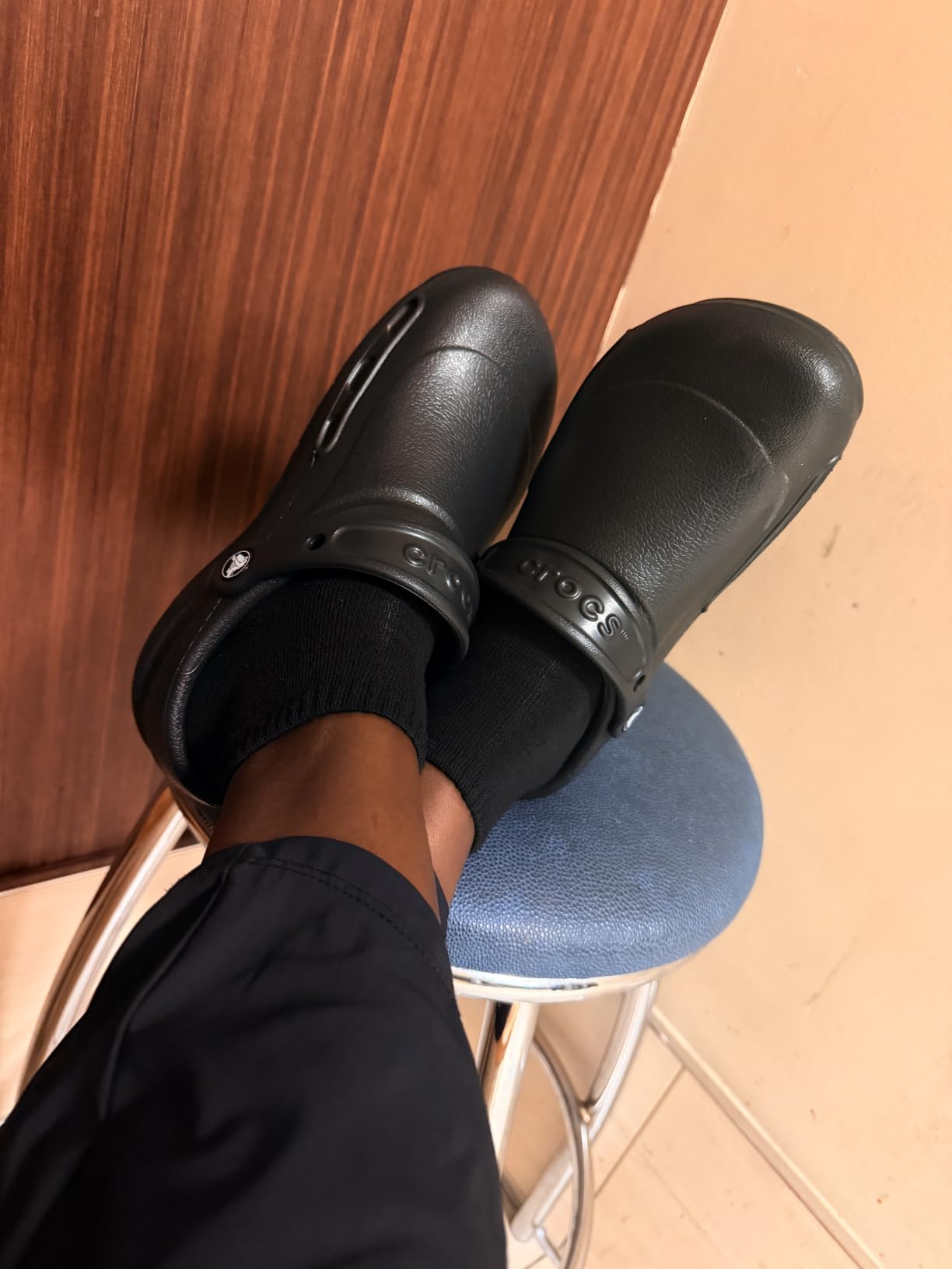 Crocs Unisex-Adult Bistro Work Clogs customer photo 2