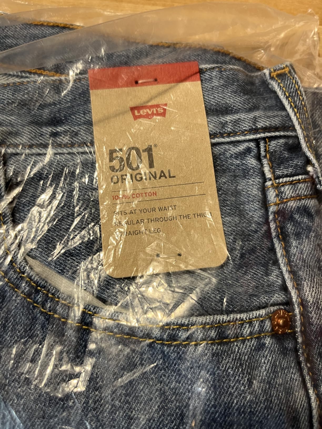 Levi's Men's 501 Original Fit Jeans customer photo 1