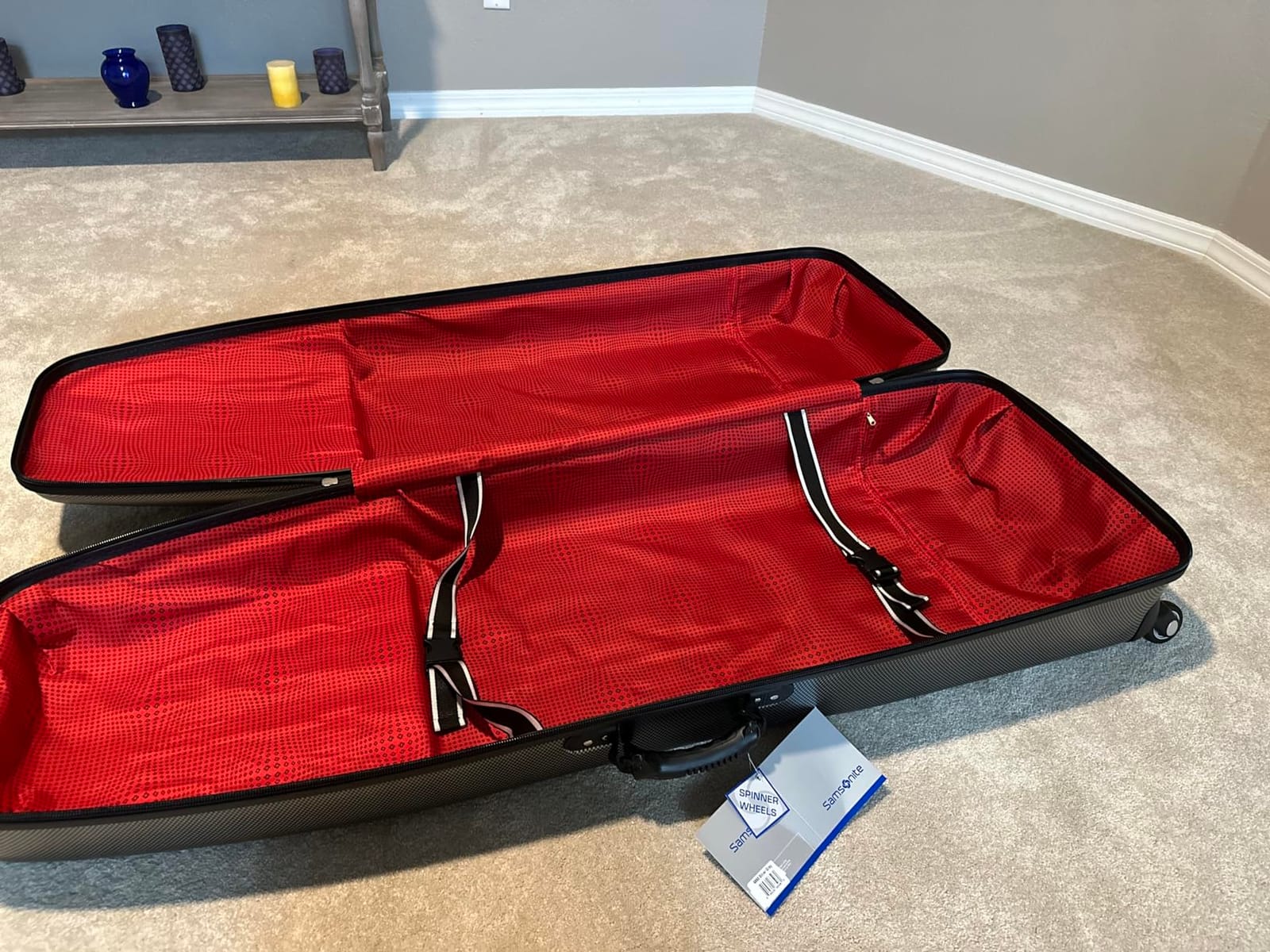 Samsonite Tour Deluxe Golf Hard Case Golf Travel Bag, Lightweight & Durable ABS Shell, 360 Degree Multi-Directional Wheels customer photo 2