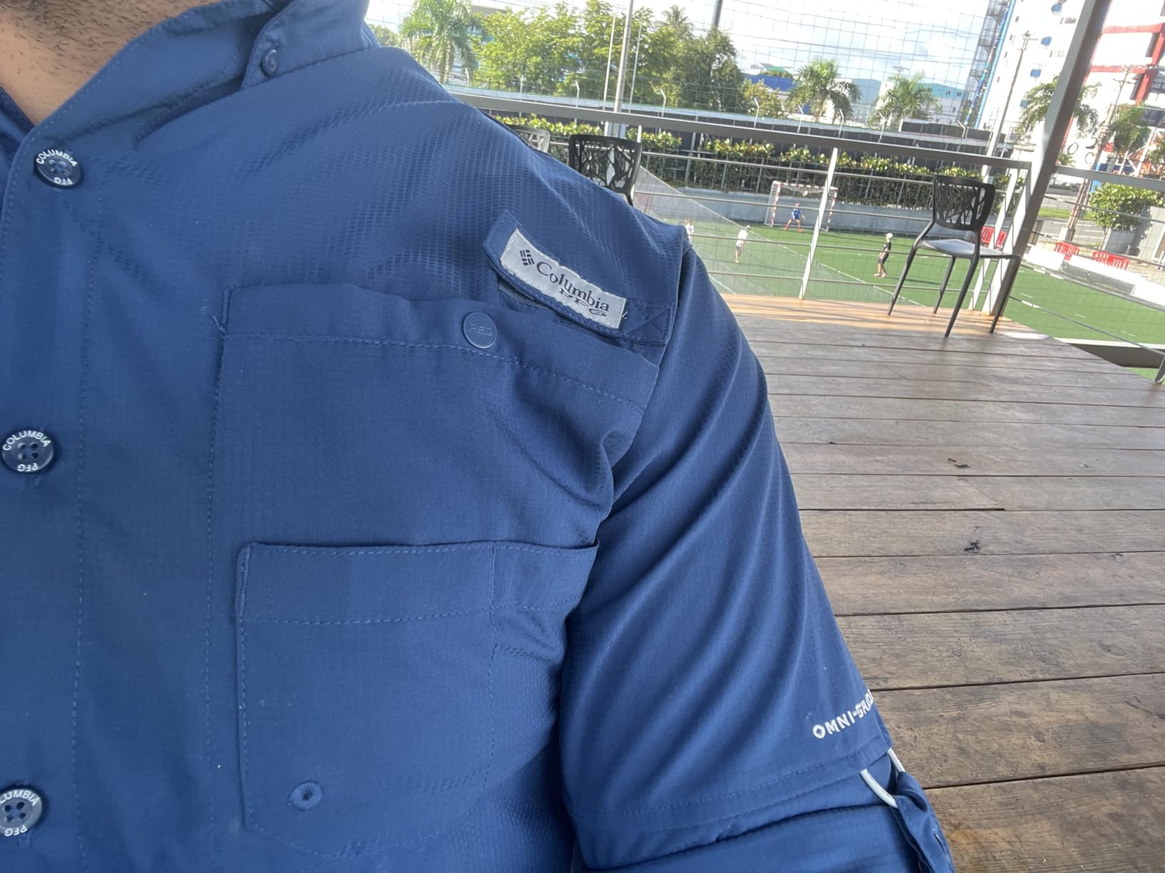 Columbia Men's PFG Tamiami Long Sleeve Fishing Shirt customer photo 2