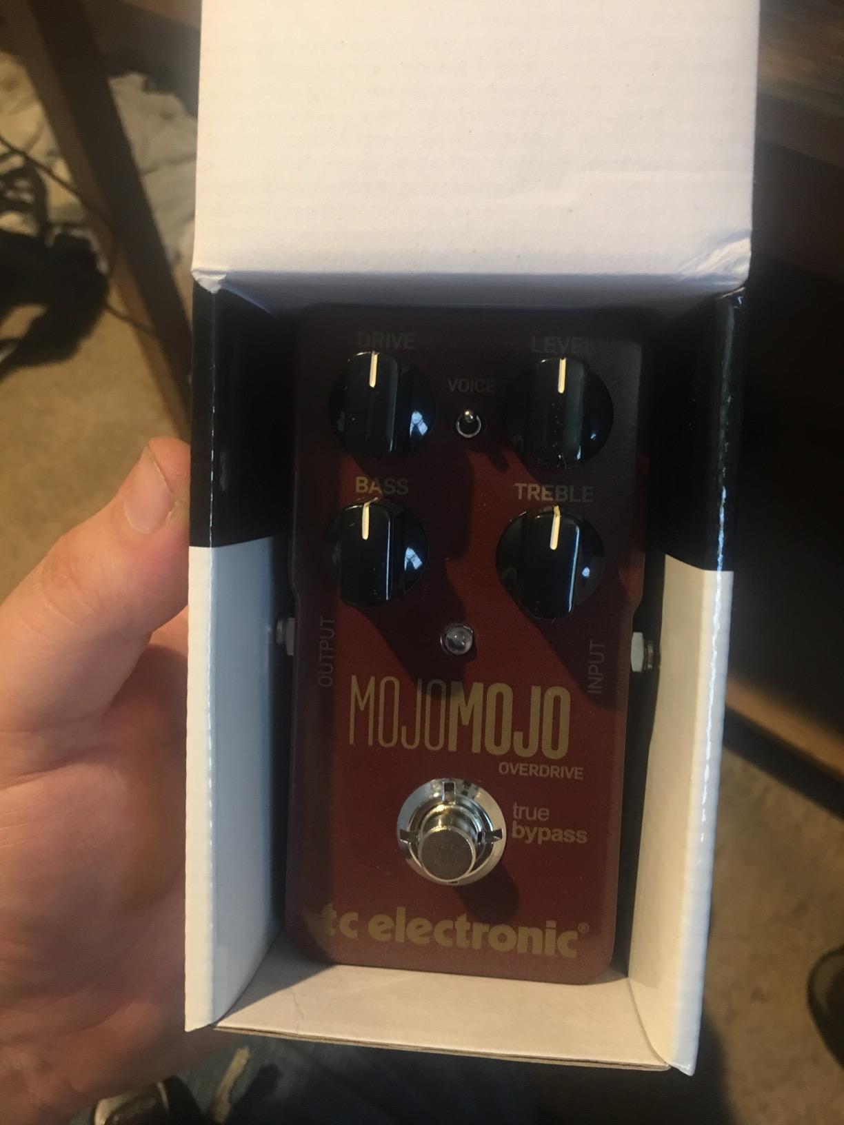 TC Electronic MOJOMOJO OVERDRIVE Exceptional Overdrive Pedal with Extra Headroom, Precise Controls and a Voicing Switch customer photo 1