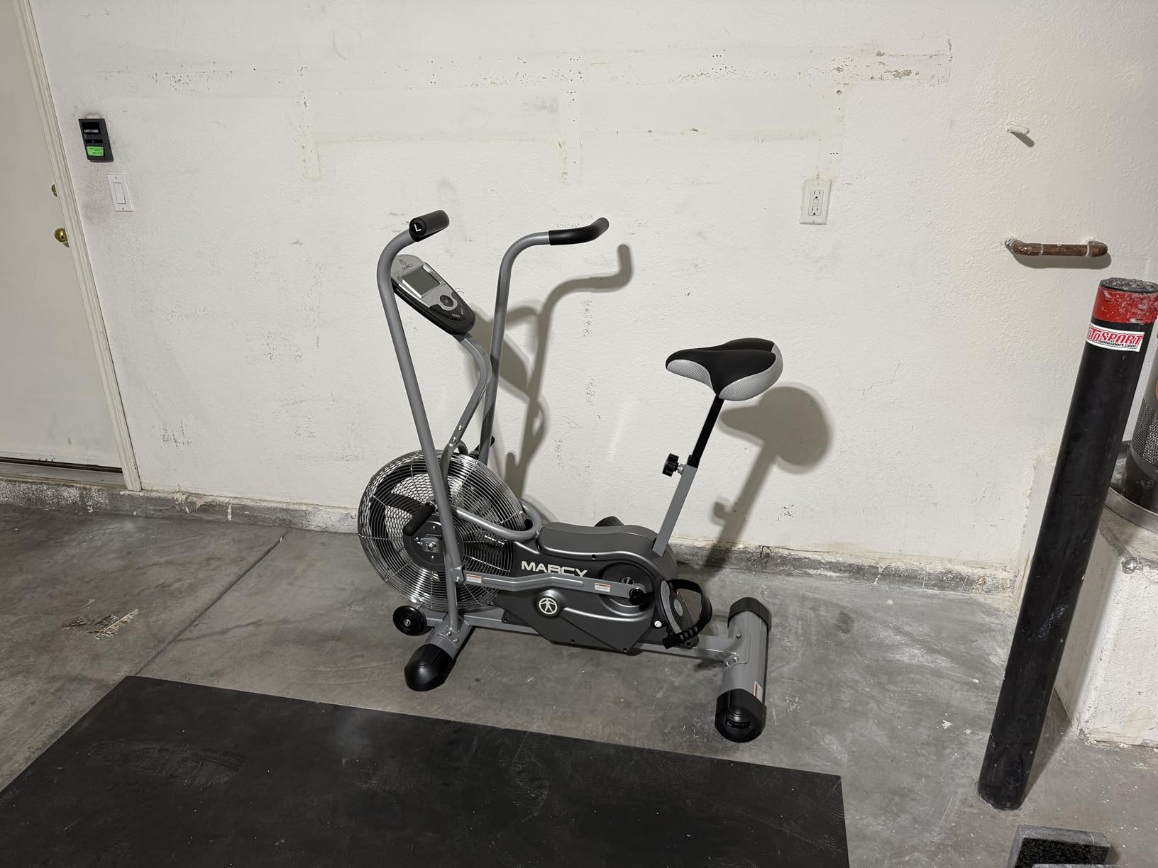 Marcy Air-Resistance Exercise Fan Bike With Dual Action Handlebars customer photo 2