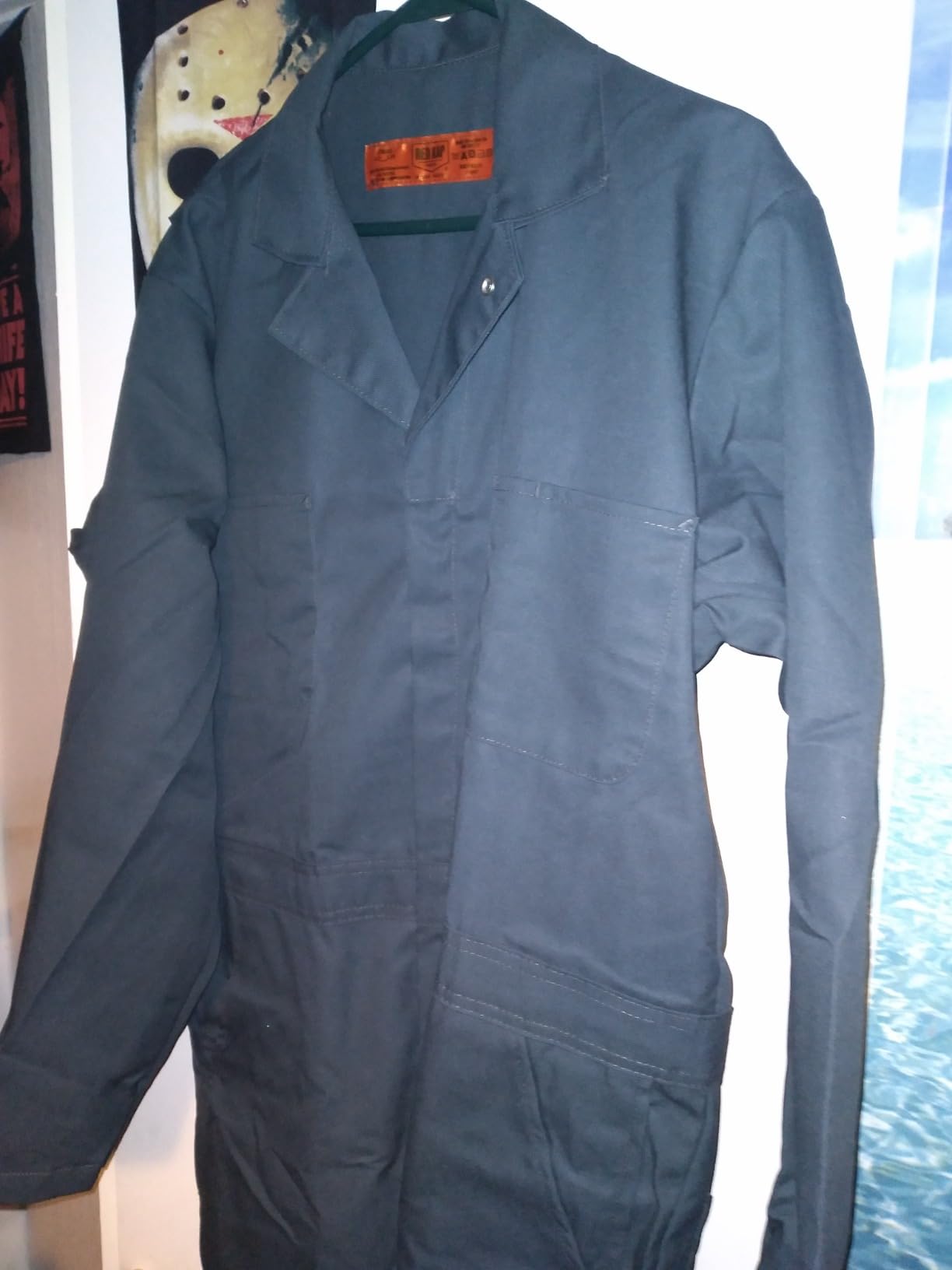 Red Kap Men's Twill Action Back Coverall With Chest Pockets - Mechanic Coveralls With Concealed Zippers customer photo 1