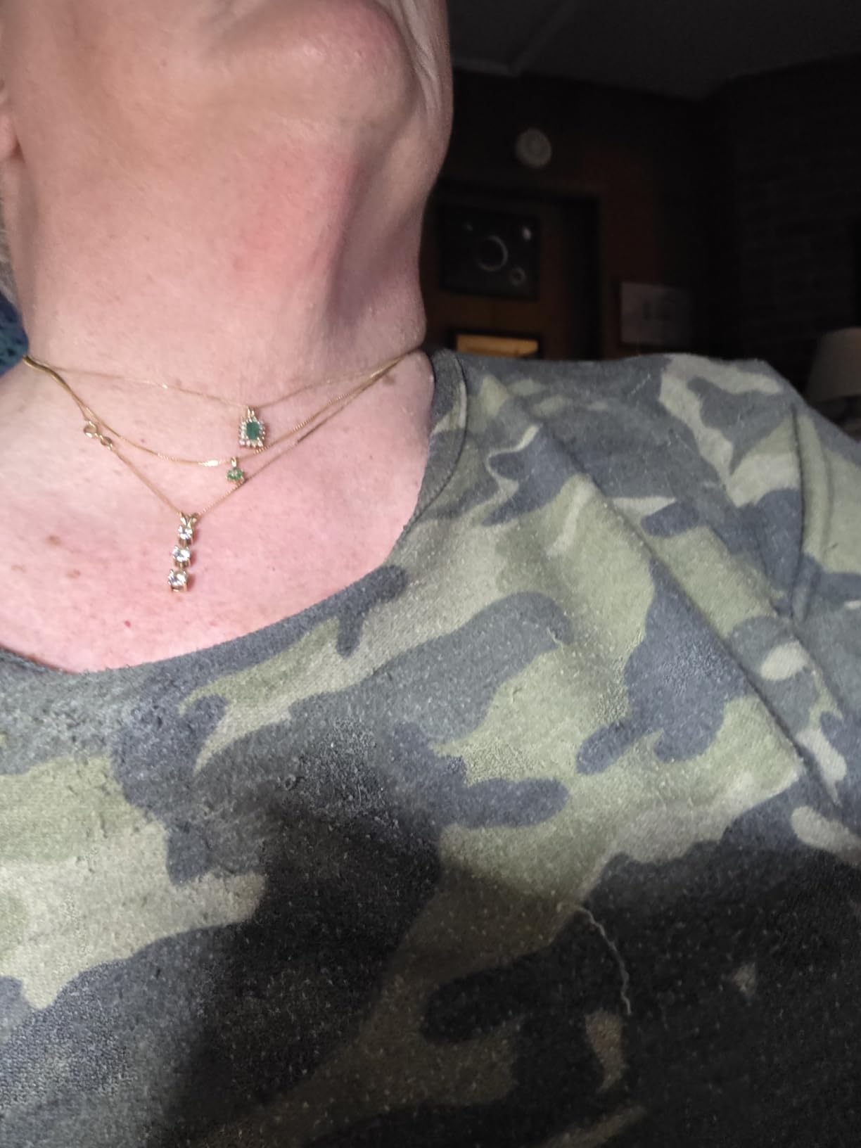 KEZEF Dainty Box Chain Necklace for Women, Gold or Silver, 15-40 Inch customer photo 2