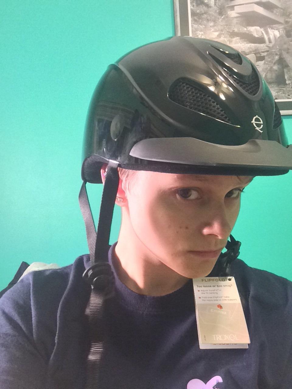 Troxel Liberty Ultralight Horse Riding Helmet, Low-Profile Adjustable Design, Safety Horseback Riding Gear customer photo 2