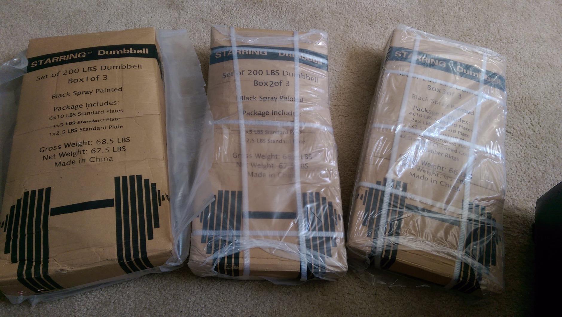 One Pair of Adjustable Dumbbells Kits-200lbs(2x100lbs) customer photo 2