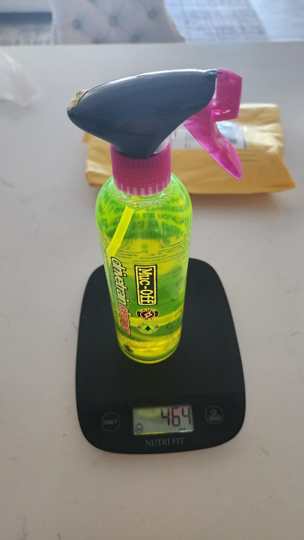 Muc-Off Drivetrain Cleaner & Degreaser Spray | Fast-Acting on Chain, Cassette and Chainrings, Alkaline-Based Grease Cutter, for MTB, Road, Gravel and BMX customer photo 1