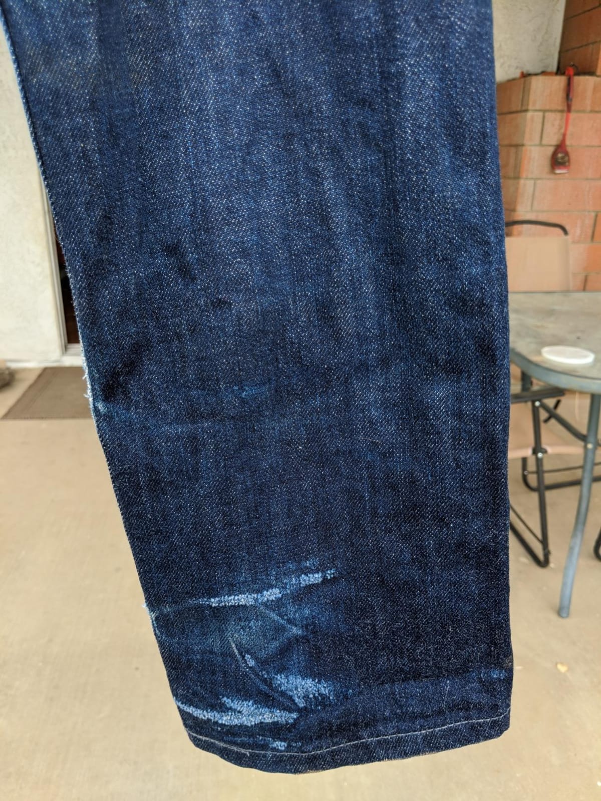 Naked & Famous Denim Men's Weird Guy Midrise Tapered-Leg Jean customer photo 1