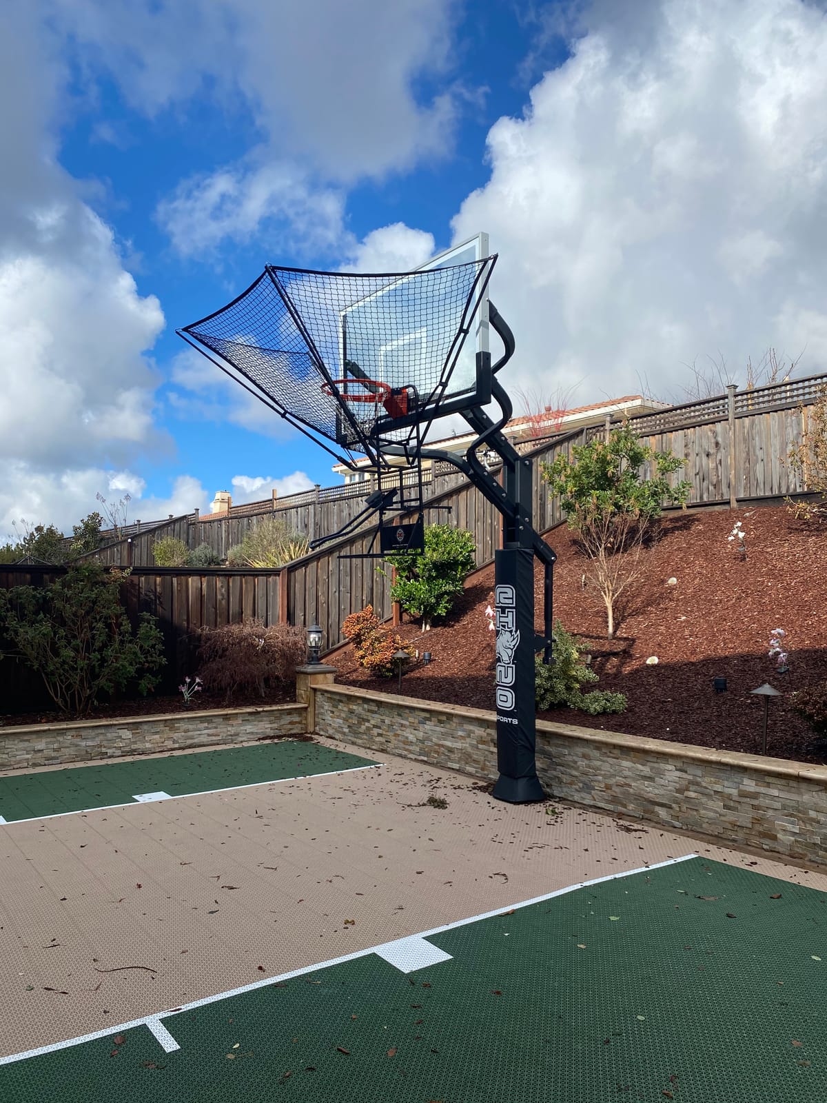 Dr. Dish IC3 Basketball Shot Trainer Rebounder with Net Return System customer photo 1