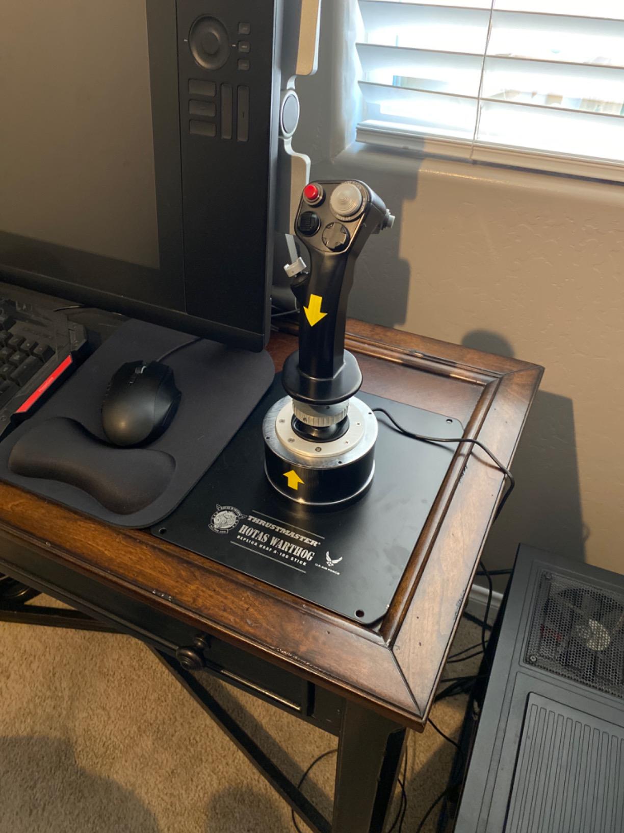 Thrustmaster HOTAS Warthog A-10C replica metal flight stick - PC customer photo 1
