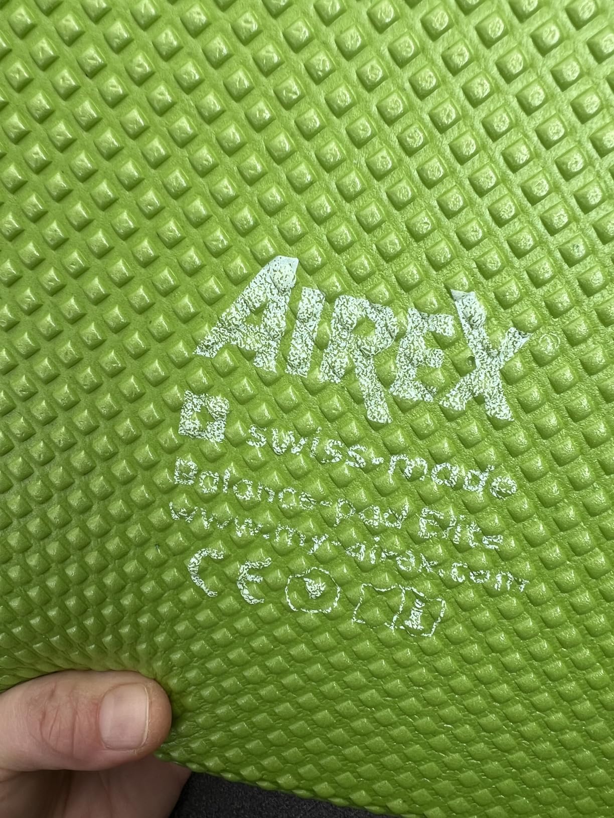 AIREX Balance Pad - Stability Trainer for Balance, Stretching, Physical Therapy, Exercise, Mobility, Rehabilitation and Core Training Non-Slip Closed Cell Foam Premium Balance Pad customer photo 2
