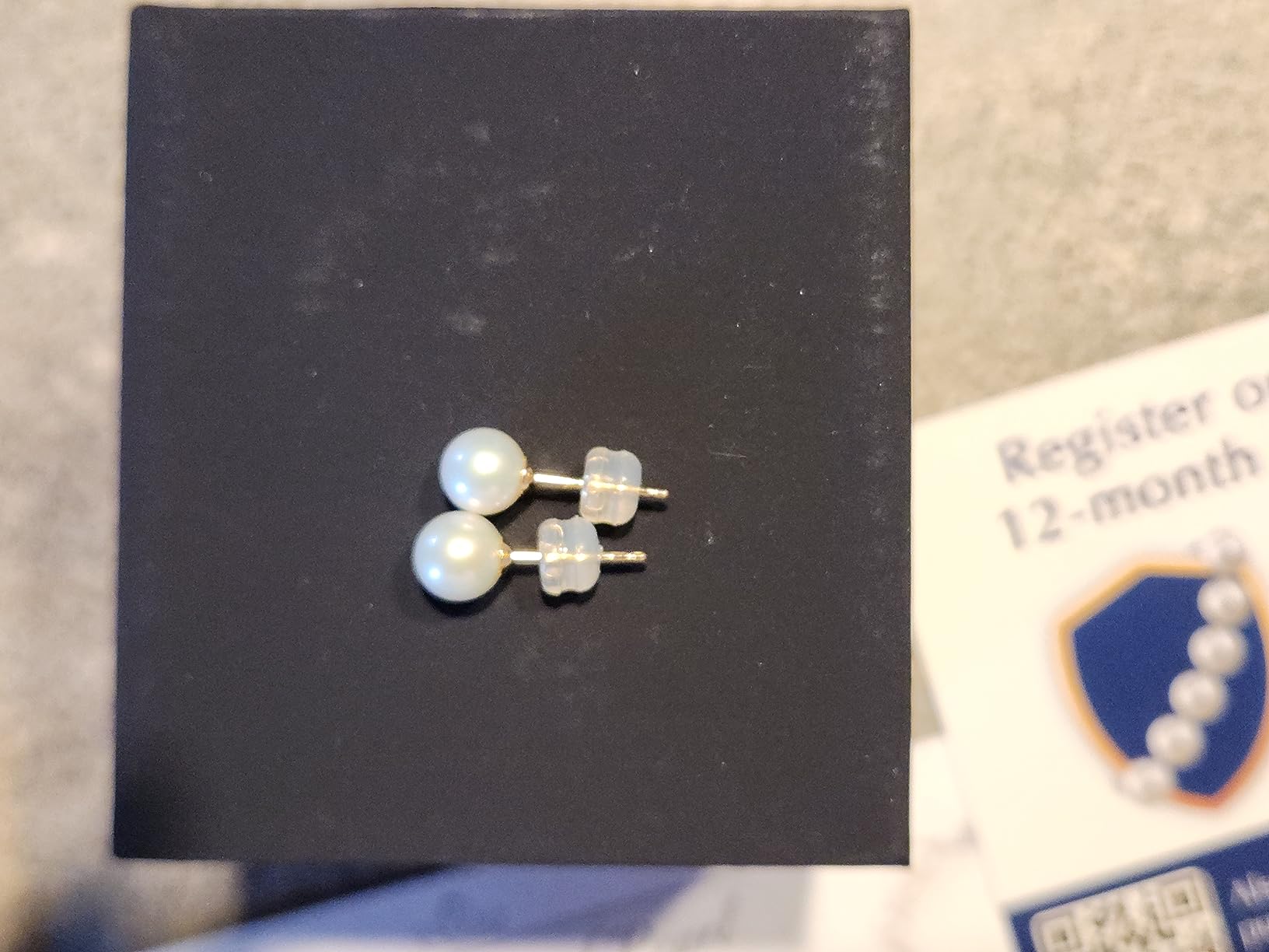 THE PEARL SOURCE Real Freshwater Pearl Earrings for Women, Genuine Cultured Freshwater Pearls, Fine Jewelry Gift customer photo 2