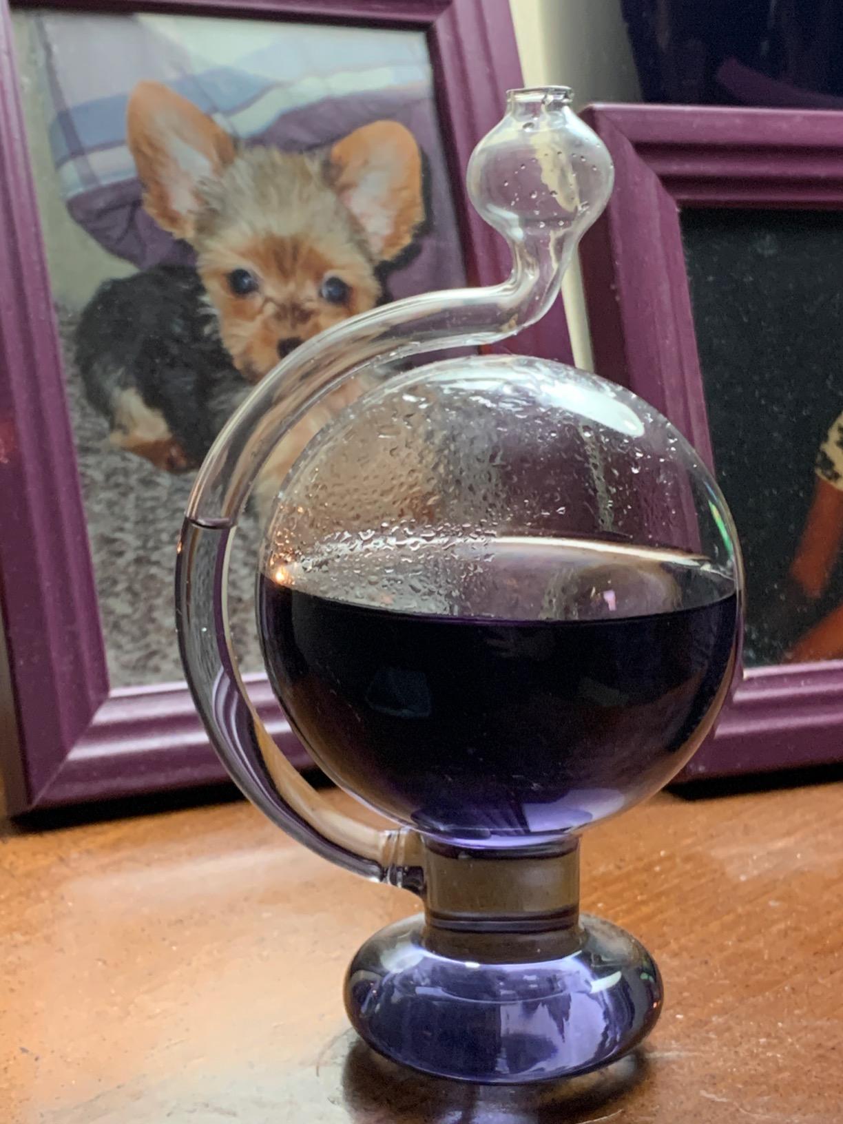 Glassic Gifts Standard Goethe Weather Ball Barometer customer photo 1