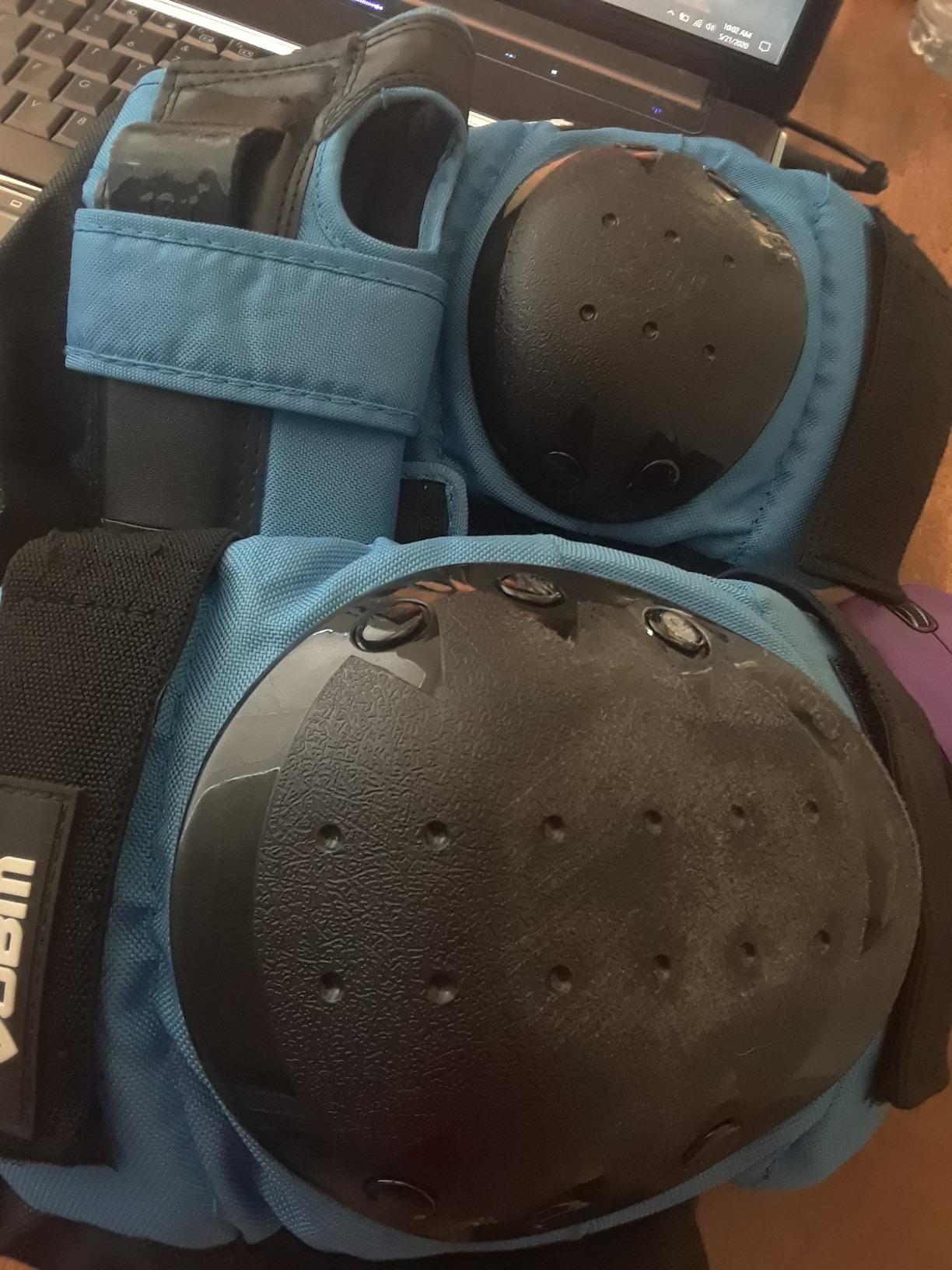JBM Adult & Kids Knee Pads Elbow Pads and Wrist Guards for Inline Skating, Roller Skating, Skateboarding, Scootering customer photo 1