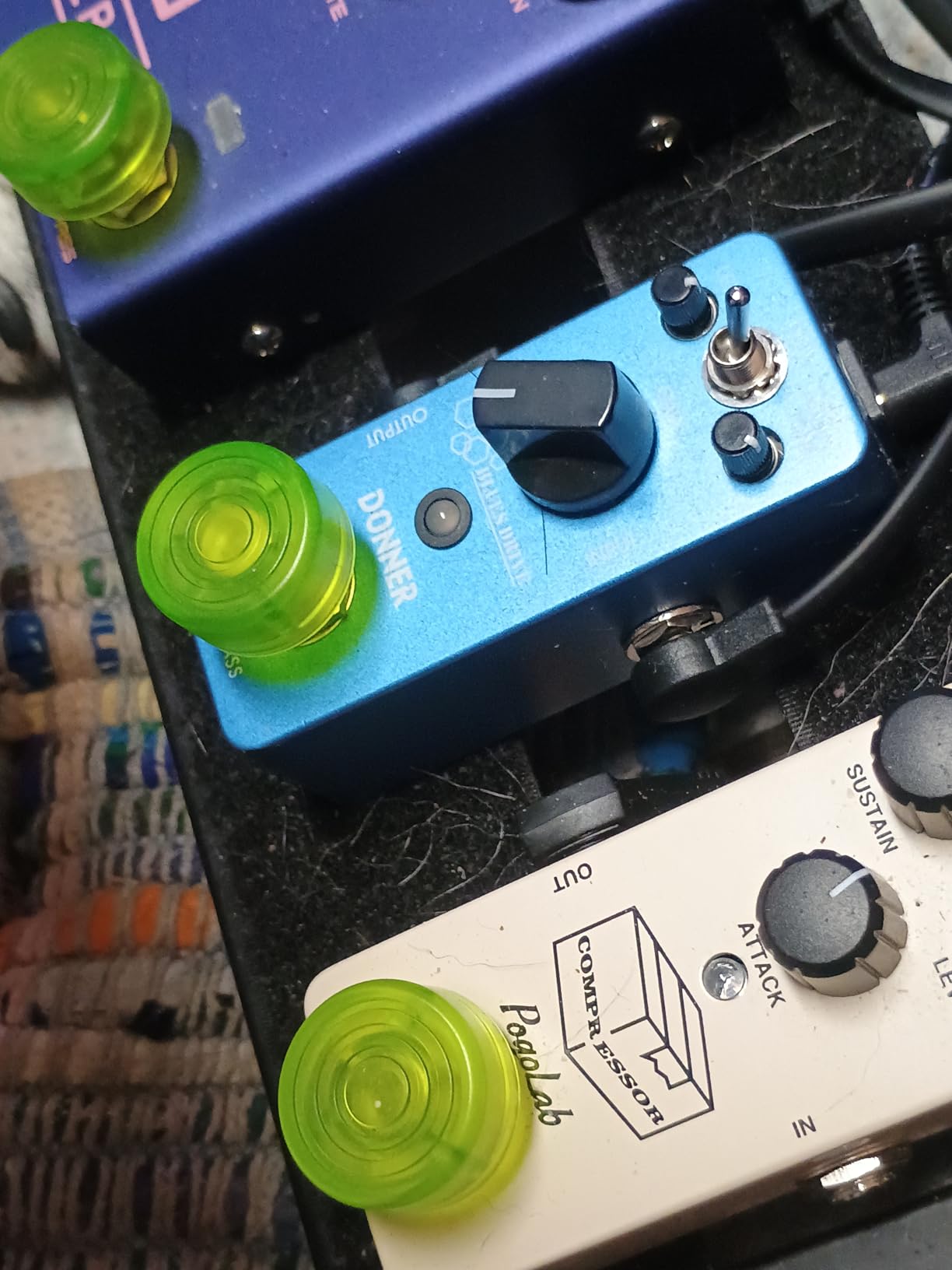 Donner Overdrive Guitar Pedal, Blues Drive Vintage Overdrive Effect Warm/Hot Modes for Pedal Boards Electric Guitar, True Bypass customer photo 1
