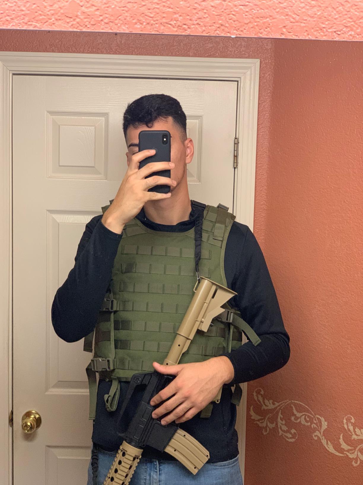 Soft Air COLT RIS Spring Airsoft Rifle and Pistol On-Duty Kit, Tan customer photo 2