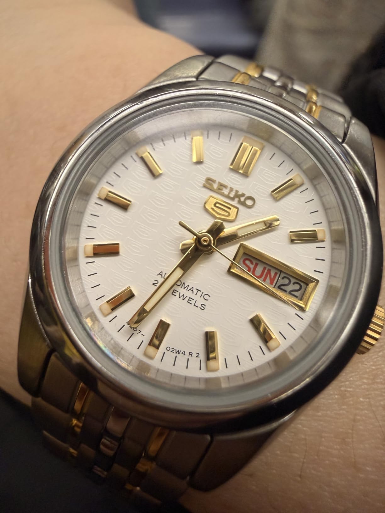 Series 5 Automatic White Dial Ladies Watch SYMA35 customer photo 2