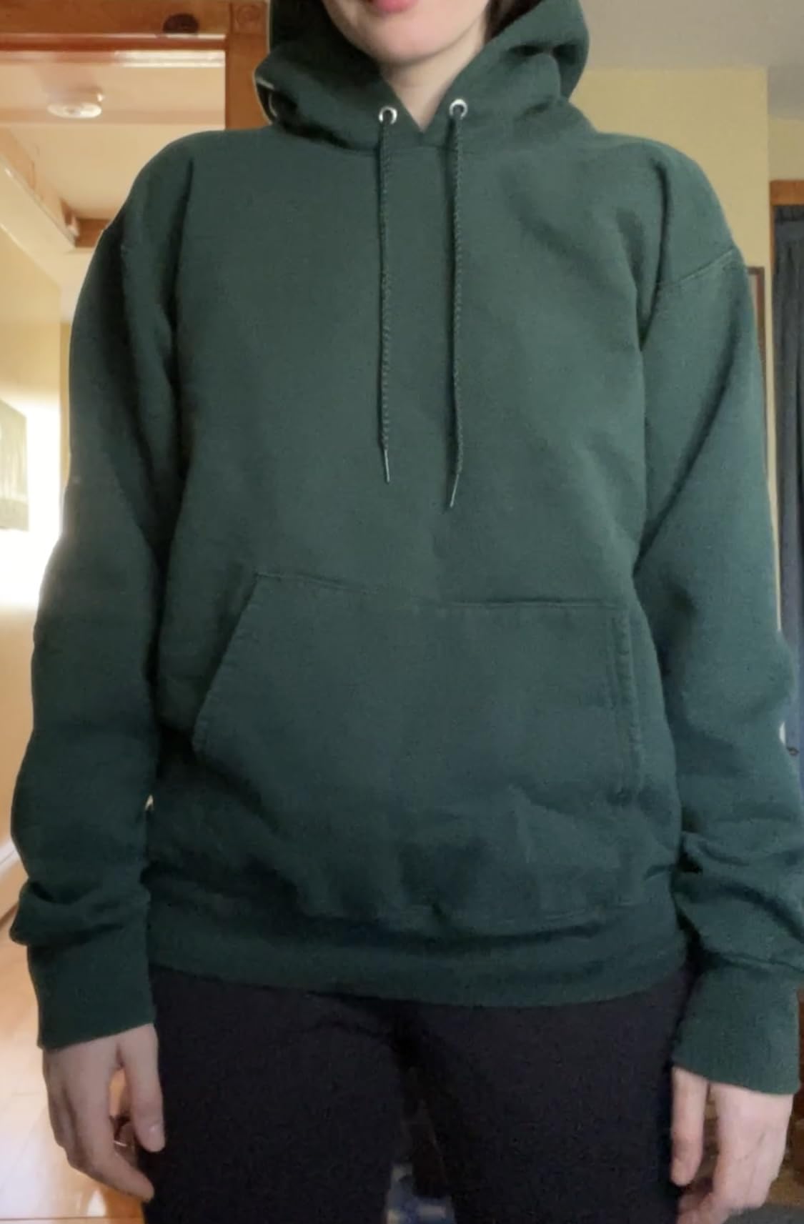 Hanes Men's Ultimate Sweatshirt, Heavyweight Fleece Hoodie, Cotton Sweatshirt for Men customer photo 1