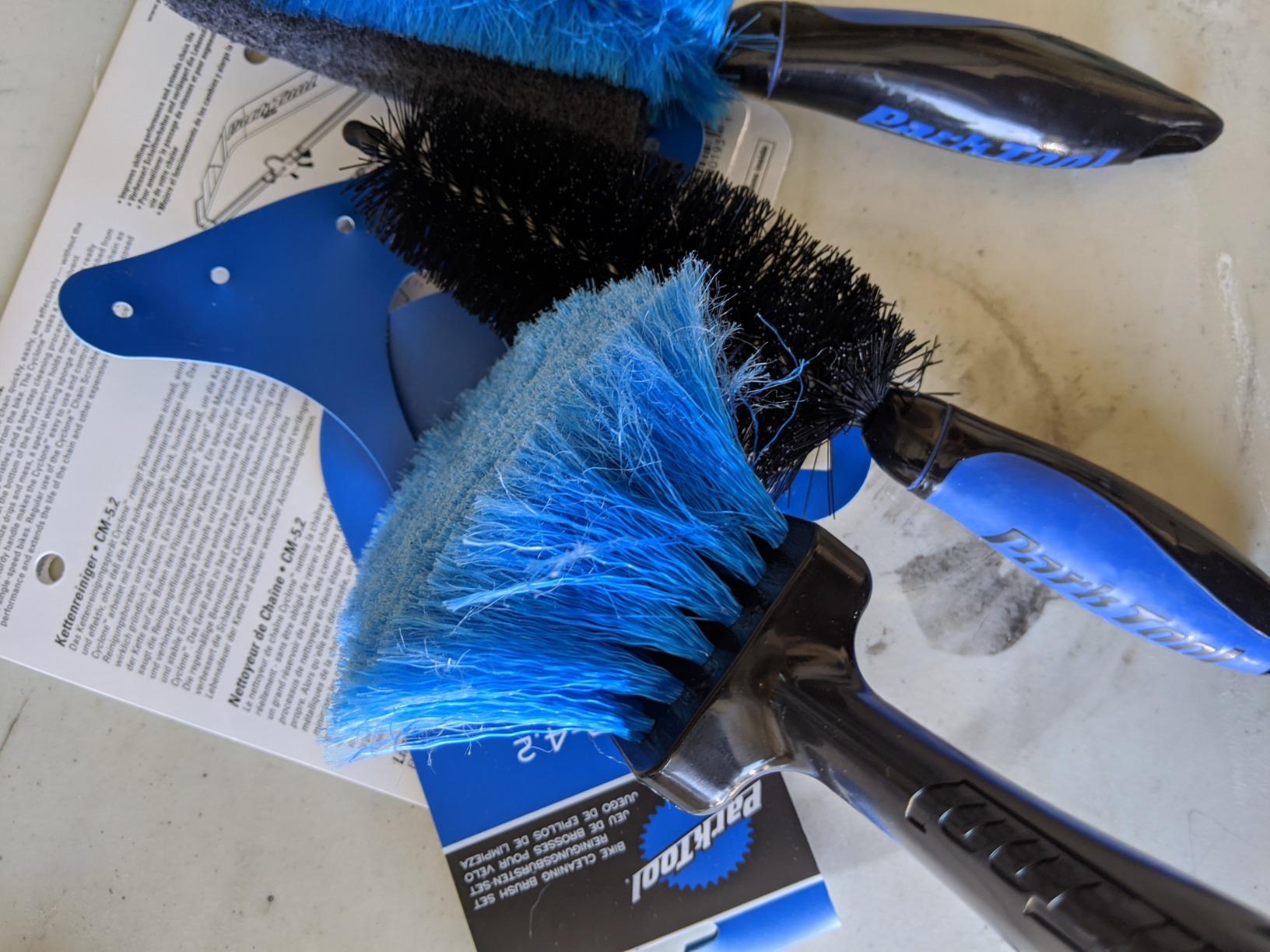 Park Tool BCB-4 Bike Cleaning Brush Set | Durable Dual-Density Handles & Equipment customer photo 1