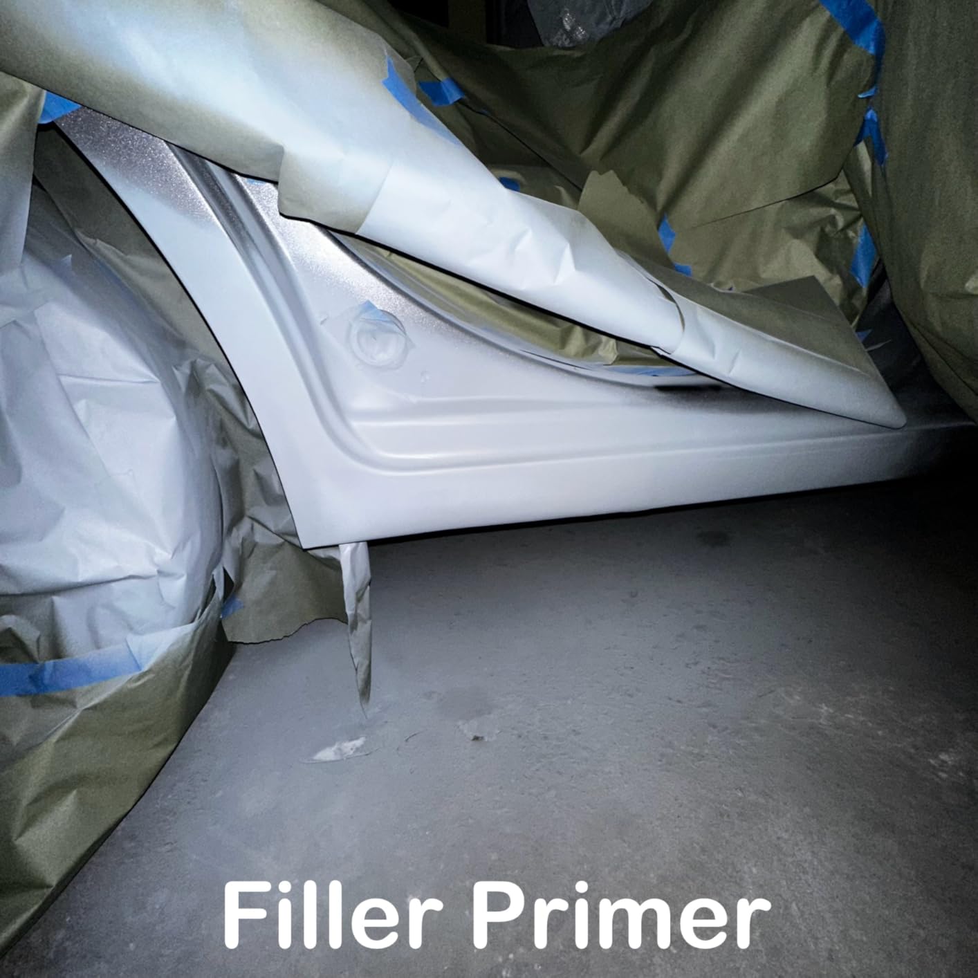 3M Bondo Short Strand Fiberglass Reinforced Filler 1.37 LB (621 g) with Bondo Cream Hardener 0.5 oz (14g), Repair Holes Up To 0.5 IN, Waterproof customer photo 2