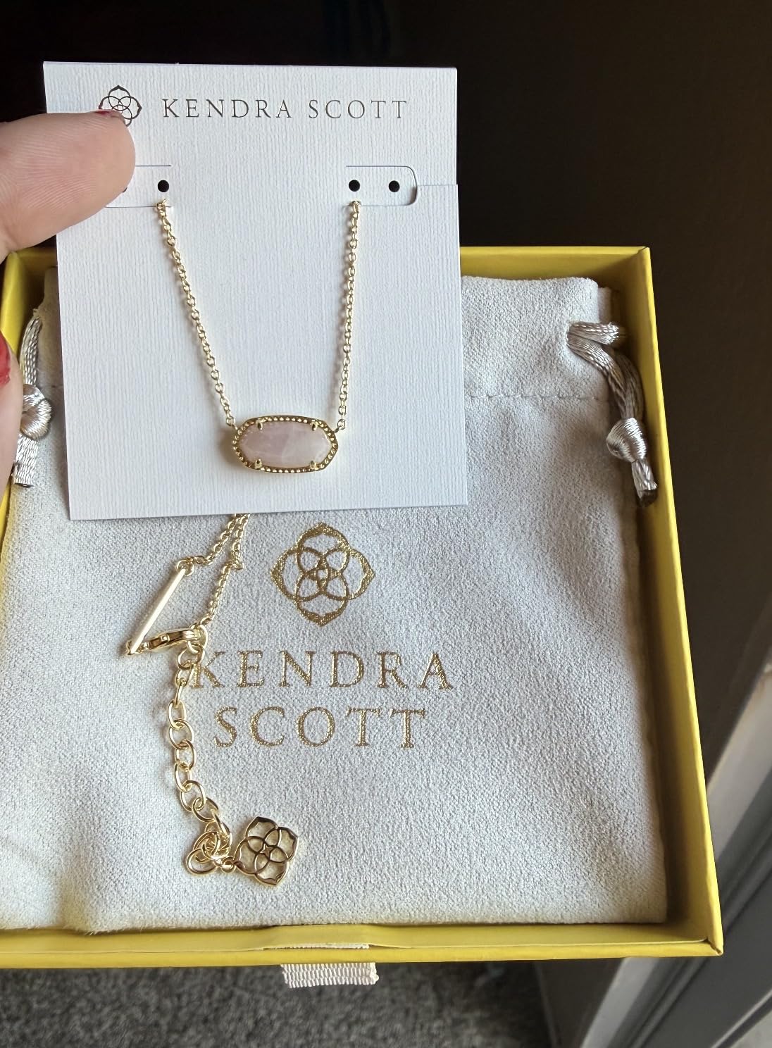 Kendra Scott Elisa Pendant Necklace for Women, Fashion Jewelry, 14k Gold-Plated customer photo 2