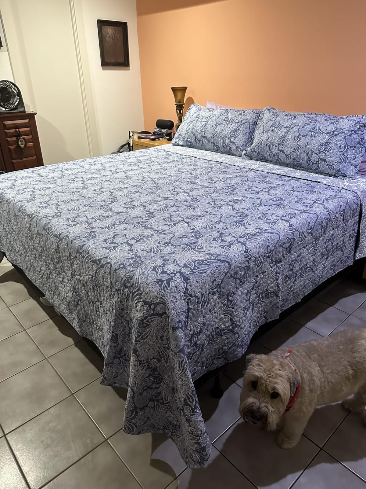 Southshore Fine Living, Inc. Oversized King Quilt Bedding Set with Shams, Lightweight White Coverlet Quilt King Size Bedspread, Luxury Bedding, Bed Spread for California Kings Mattress, White Quilts customer photo 2