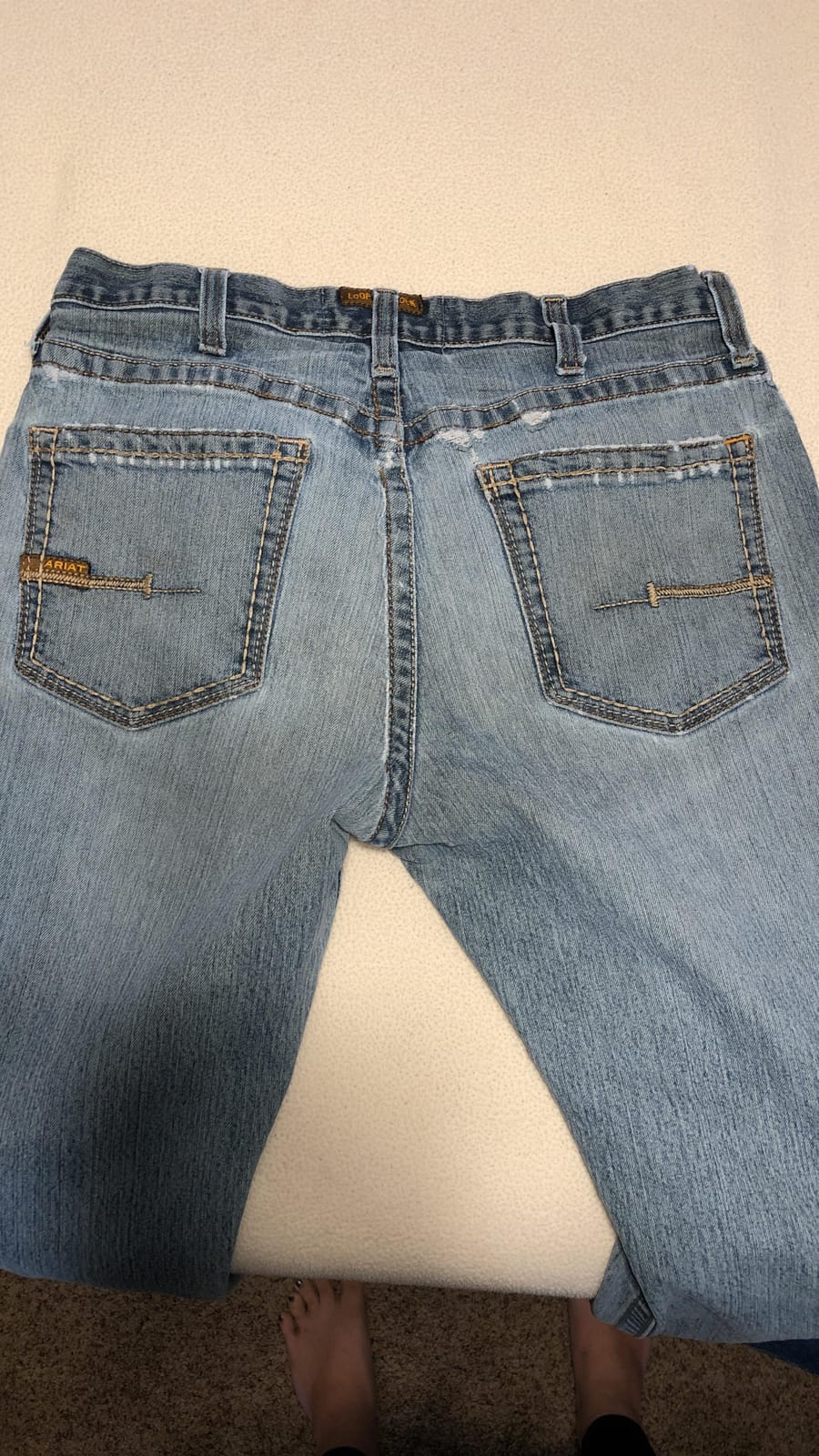 Ariat Men's Rebar M4 Low Rise DuraStretch Basic Boot Cut Jean customer photo 1
