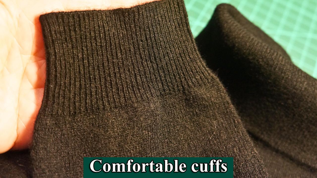 Women's 100% Pure Cashmere Long Sleeve Pullover Turtleneck Sweater customer photo 1