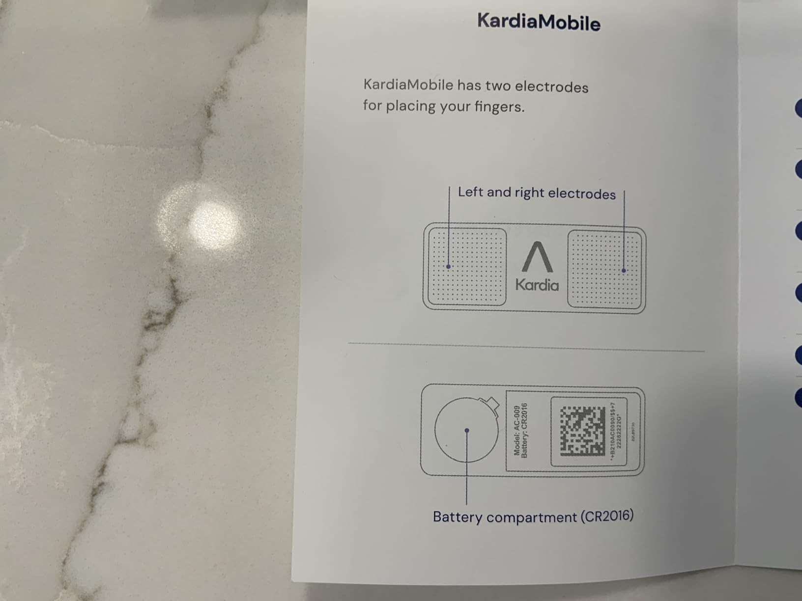 KardiaMobile 1-Lead EKG Monitor, Medical-Grade FDA-Cleared Personal Heart Monitor, Detects Normal, AFib & Arrhythmias, 30 Second Results, Works with Most Smartphones, HSA&FSA Eligible customer photo 1
