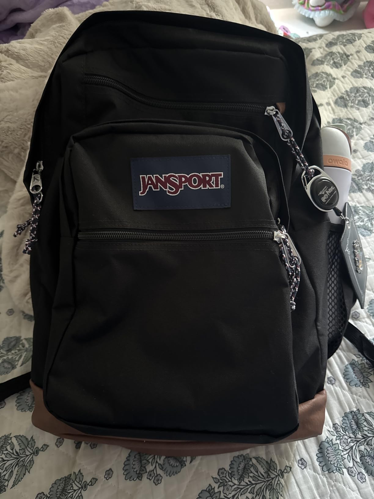 JanSport Cool Backpack, with 15-inch Laptop Sleeve - Large Computer Bag Rucksack with 2 Compartments, Ergonomic Straps, Black customer photo 2