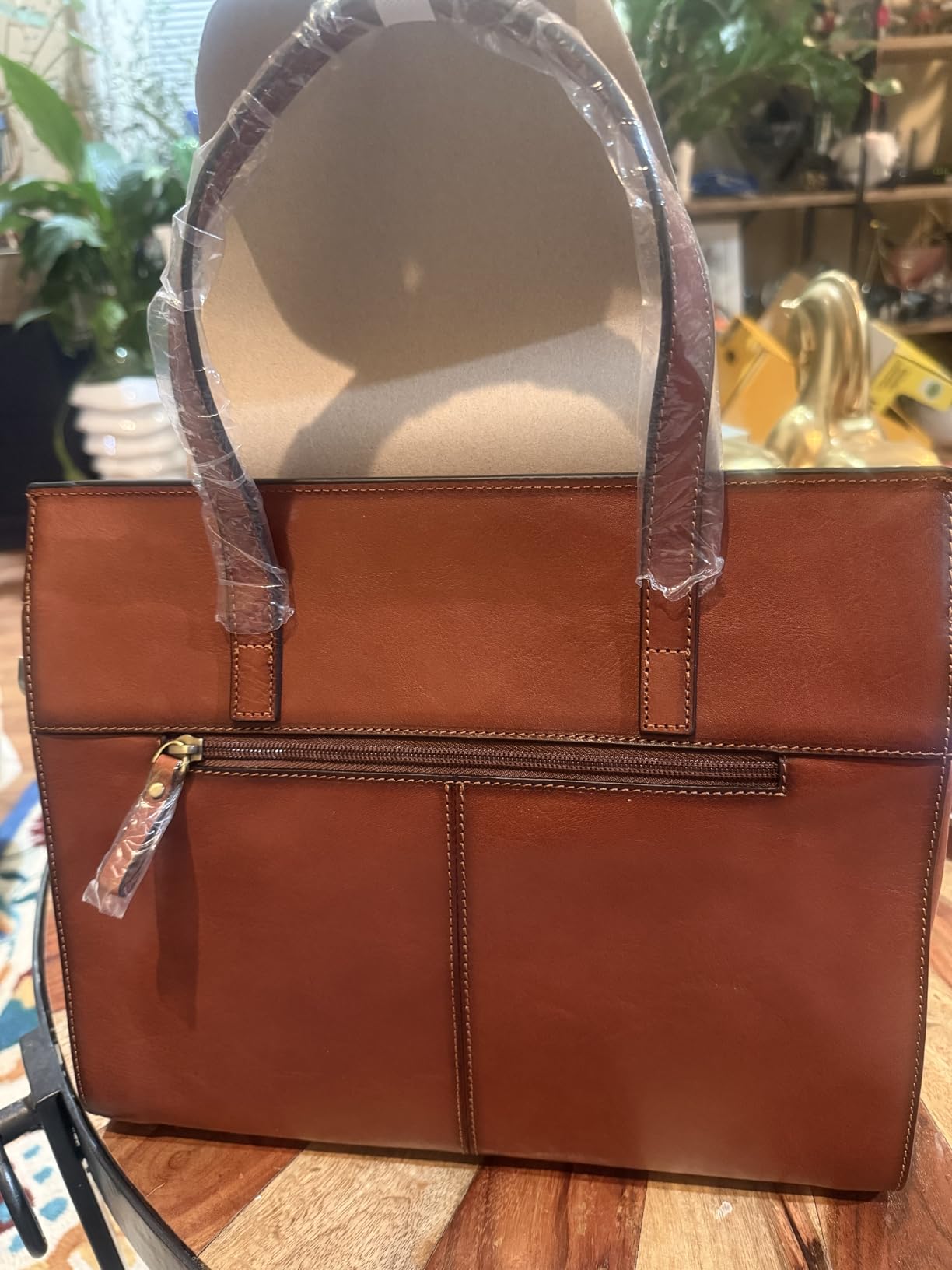 Italian Full Grain Leather Purses for Women with Stylish Fringe customer photo 1