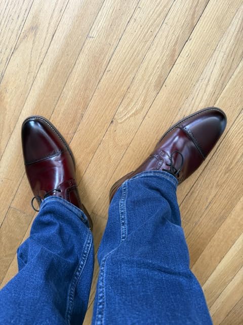 Stacy Adams Men's Dickinson Cap-Toe Lace-up Oxford customer photo 2