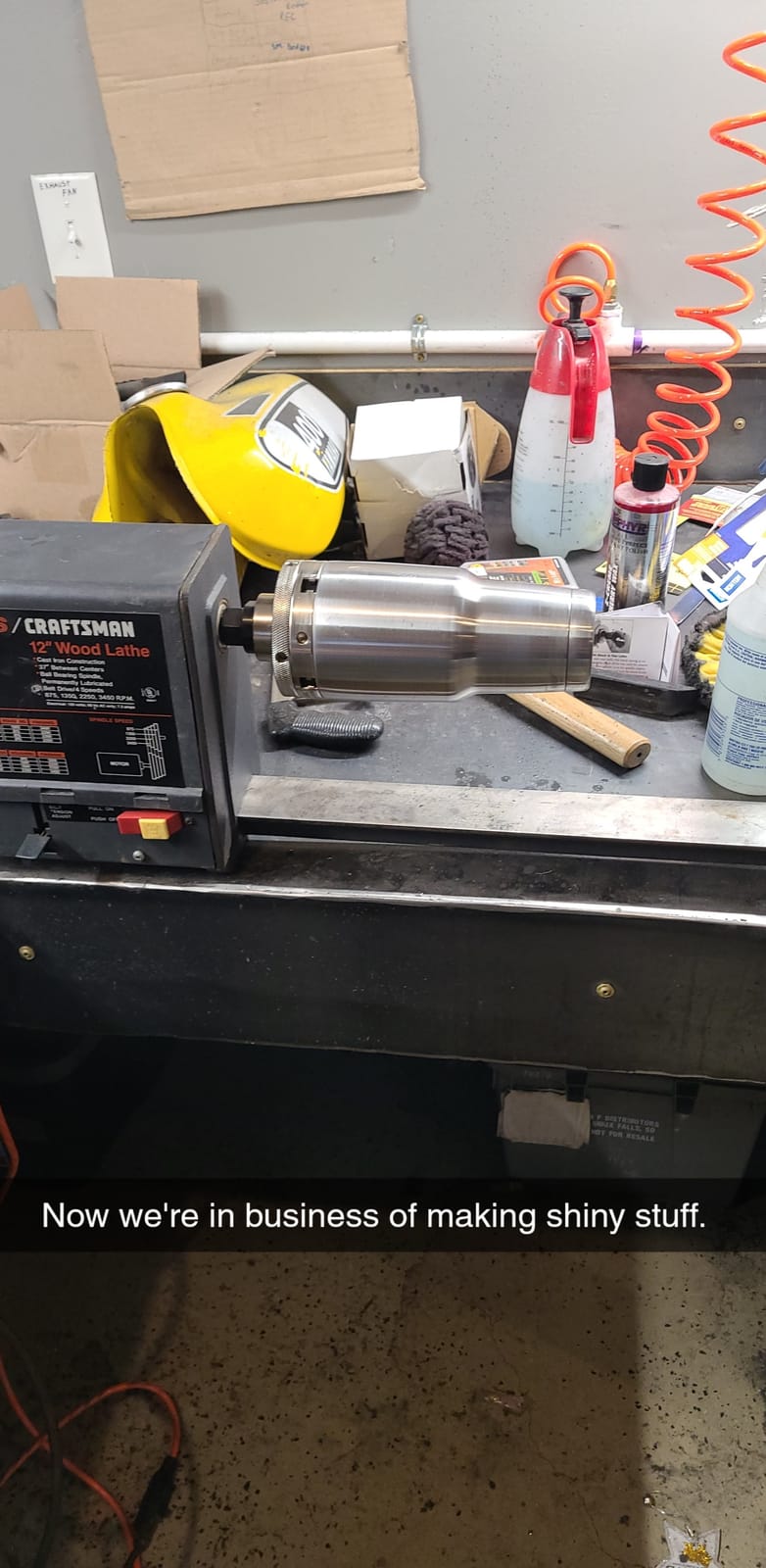 PSI Woodworking CUG3418CC Utility Grip 4-Jaw Lathe Chuck System customer photo 1