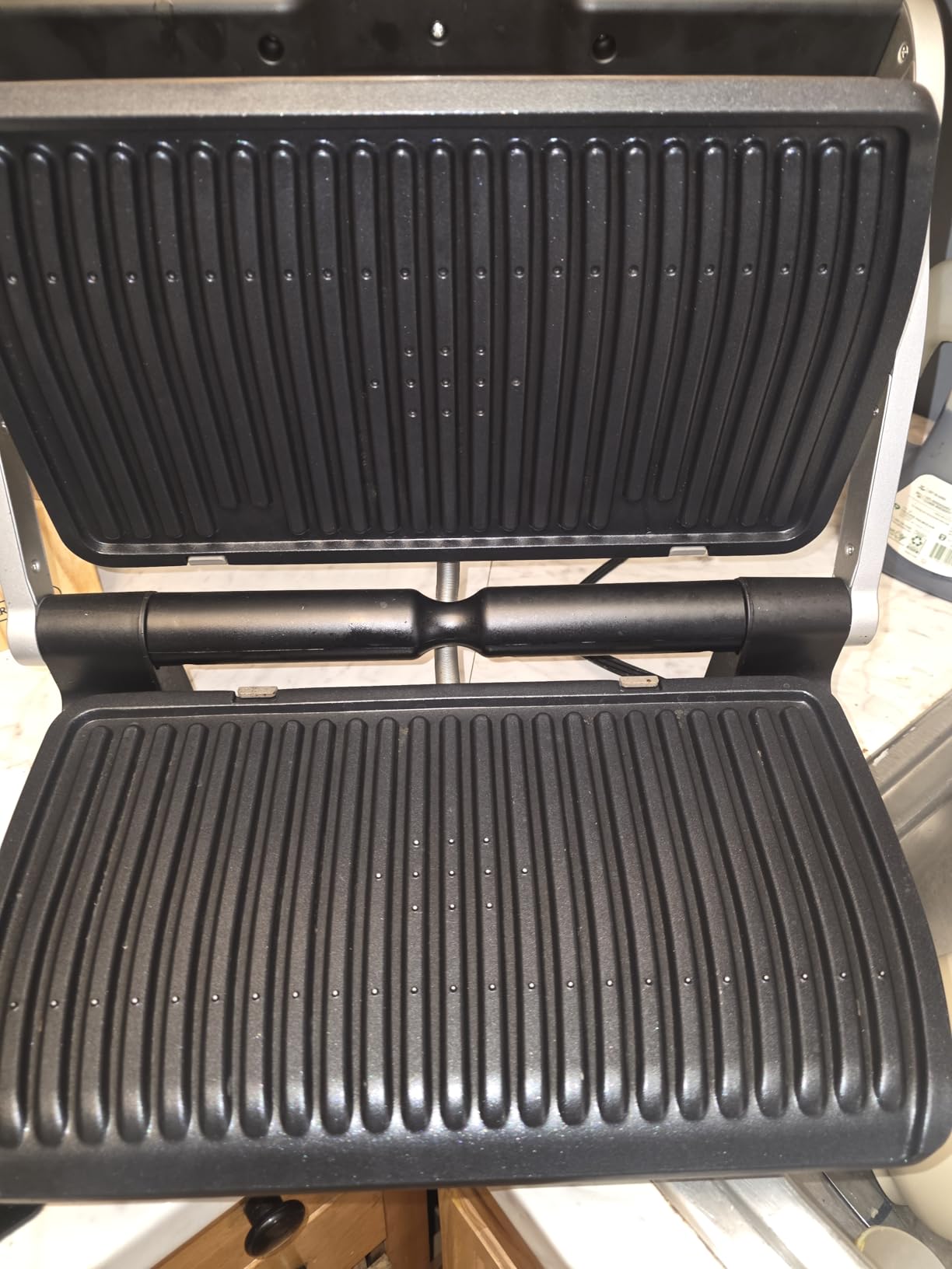 T-Fal OptiGrill Stainless Steel XL Electric Grill, 6 Servings, 9 Intelligent Automatic Cooking Modes, Panini Press, 1800 Watts, Nonstick Removable Plates, Indoor, Frozen Food, Kitchen Appliances customer photo 1