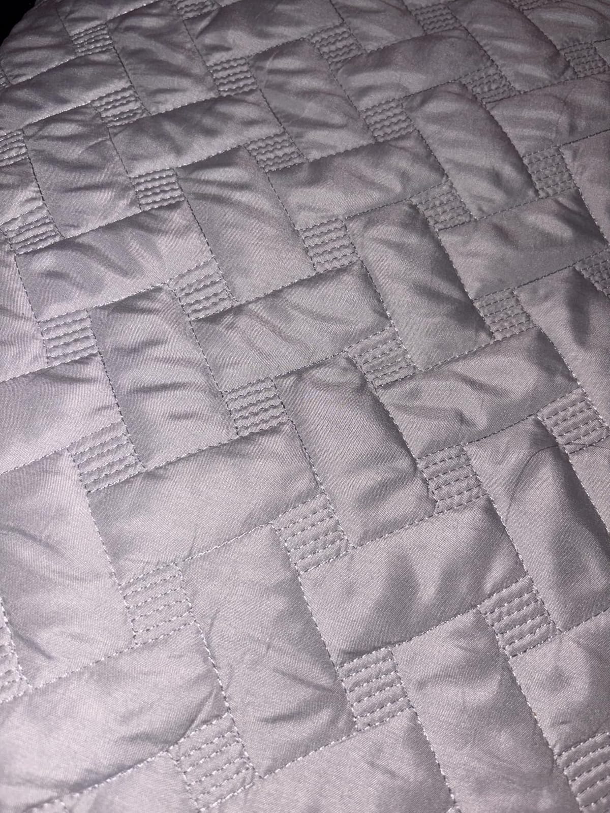 Bedsure Quilts King Size - Grey Bedspreads King Size with Basket Weave Pattern, Soft Quilt Bedding Set, Lightweight Comforter Set Coverlet for All Seasons with 2 Pillow Shams (106