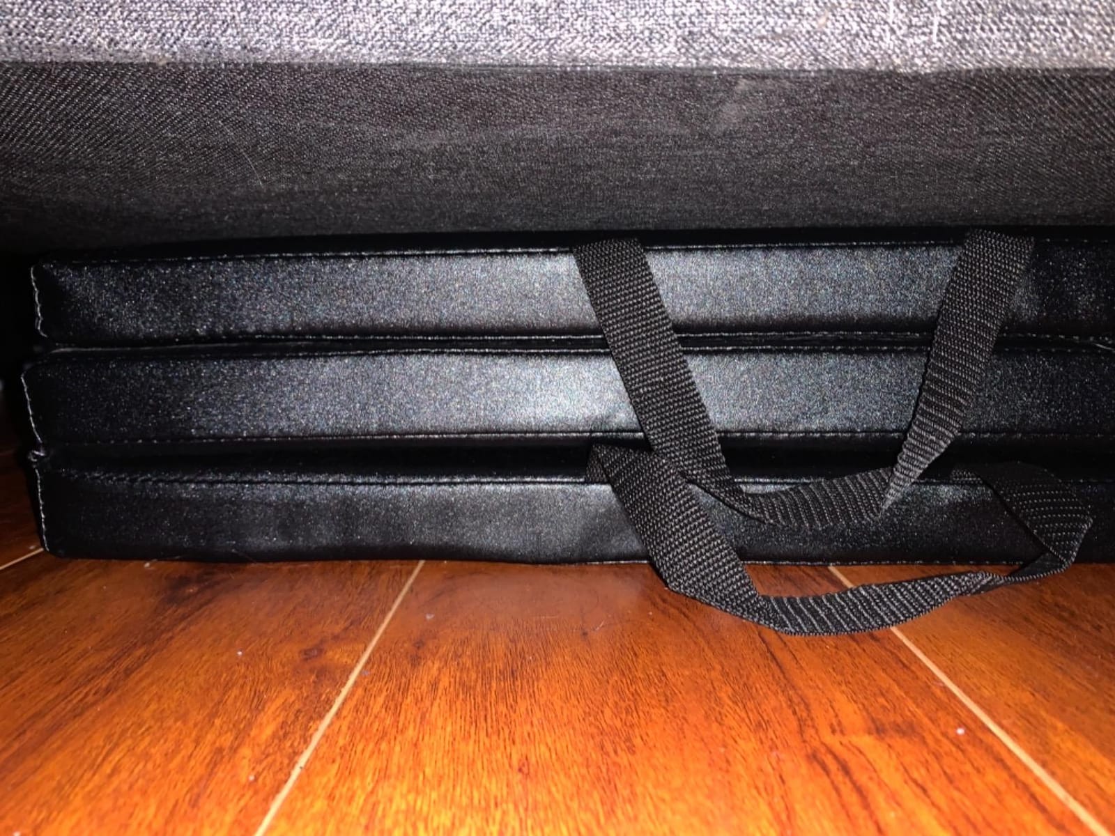 ProsourceFit Tri-Fold Folding Thick Exercise Mat 6'x2' with Carrying Handles for MMA, Gymnastics, Core Workouts, Black customer photo 1