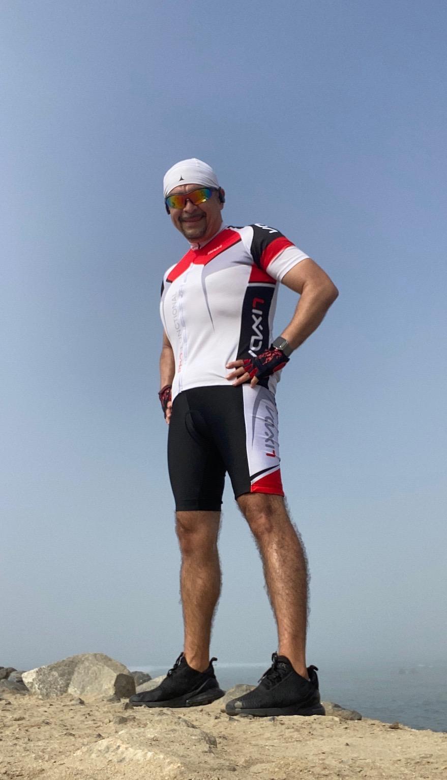 Men's Cycling Jersey Short Sleeve with Padded Shorts Quick-Dry Summer Short Bike Clothing Bicycle Shirts Pants Set customer photo 1