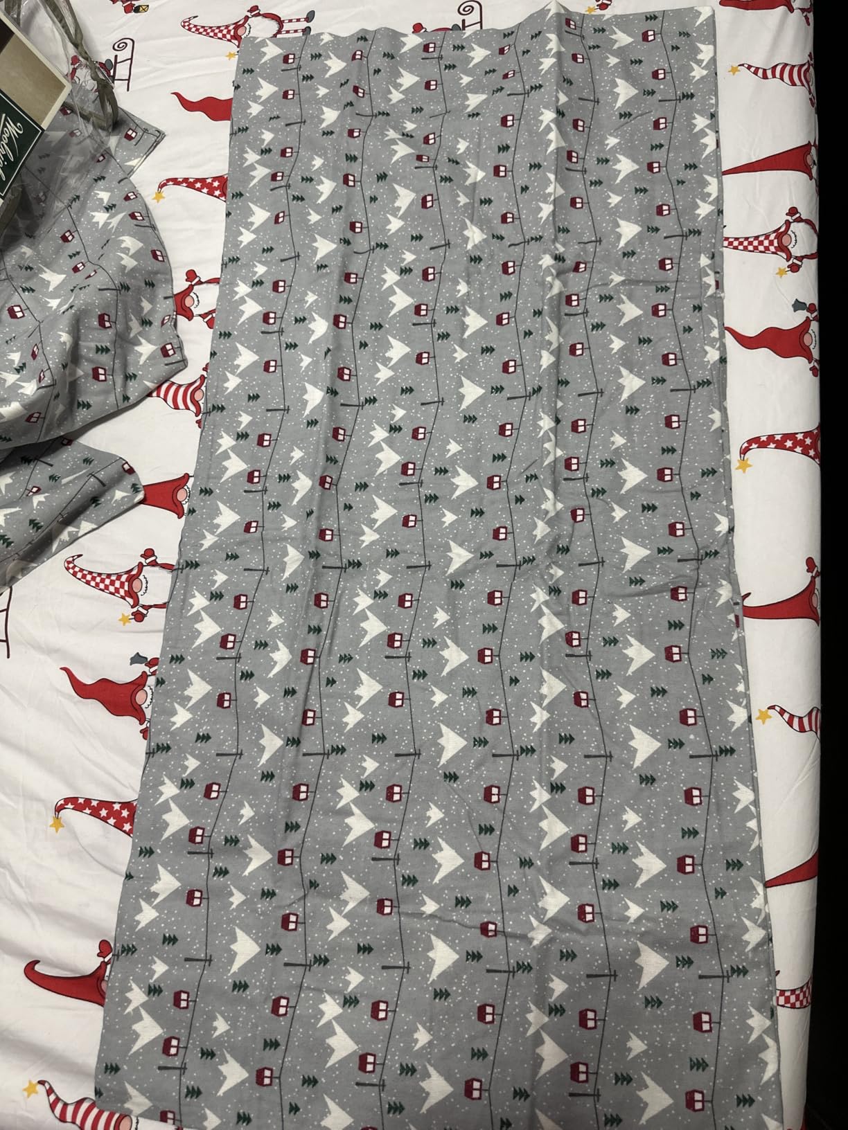 Woolrich Cotton Sheet Set Cottage Charms Print, 100% Cotton Flannel Sheets Warm & Fuzzy Bedding Set Queen Size Sheets, Fitted Pocket Fits Up to 14