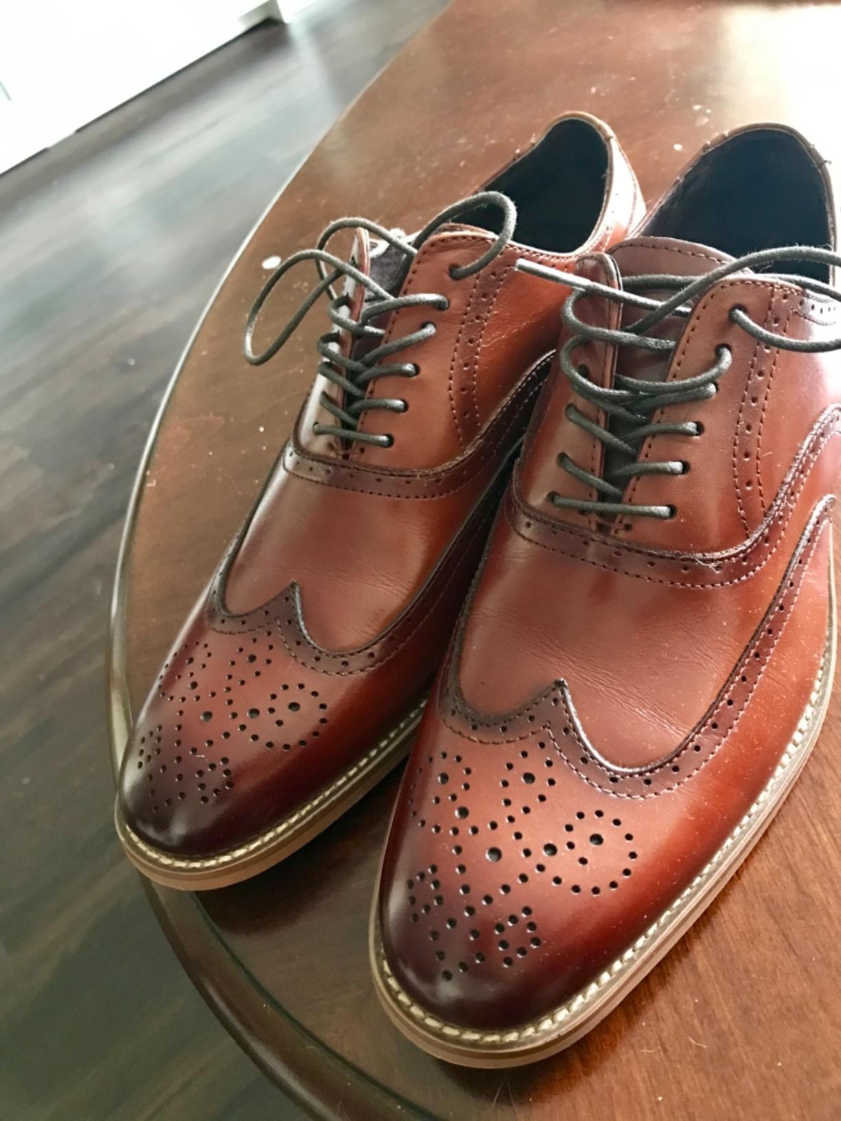 Stacy Adams Men's Dunbar-Wingtip Oxford customer photo 1